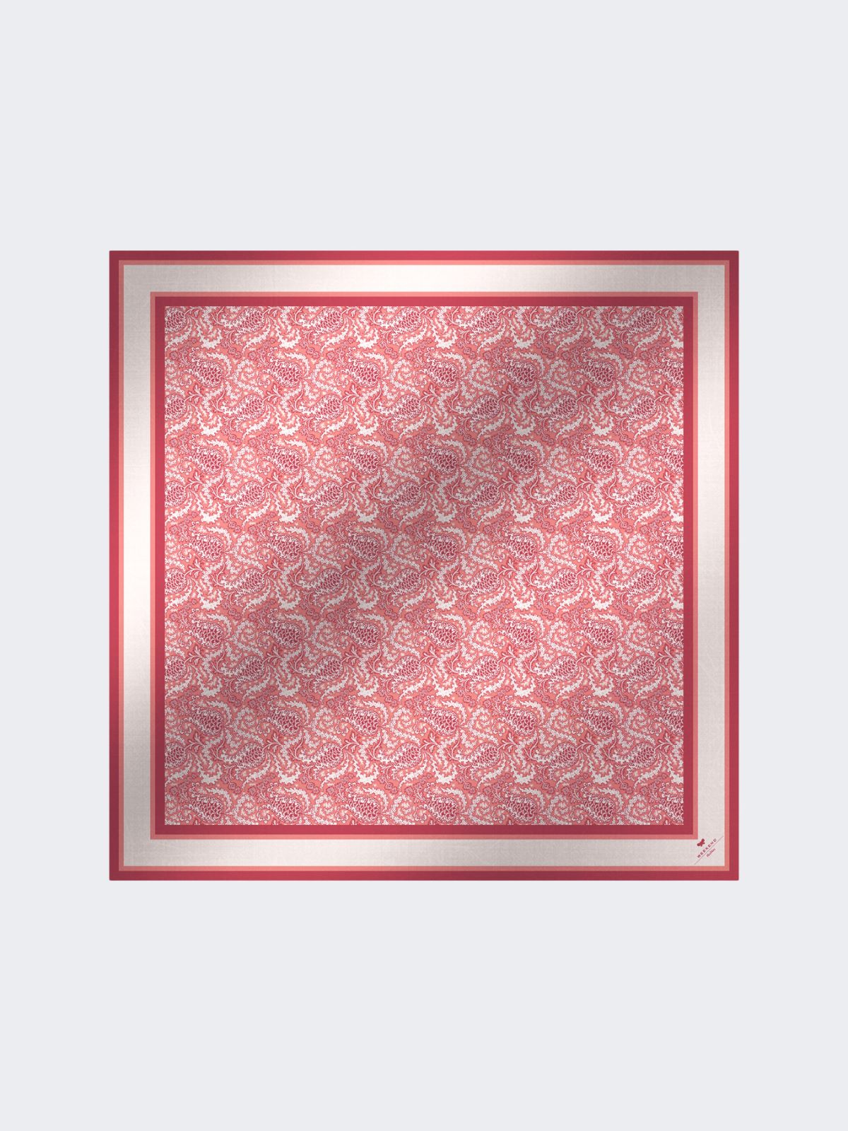 Modal and silk maxi square - SALMON - Weekend