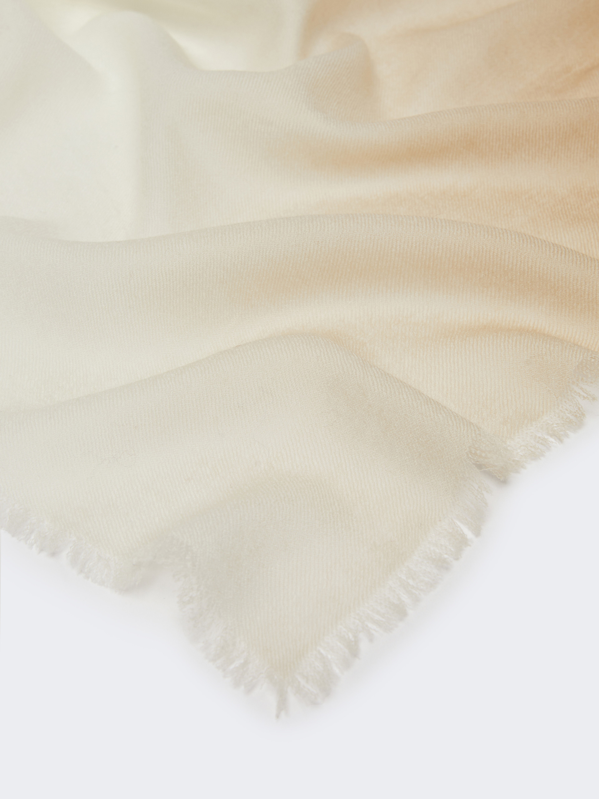 Gradient wool shawl - CAMEL - Weekend Max Mara - 3