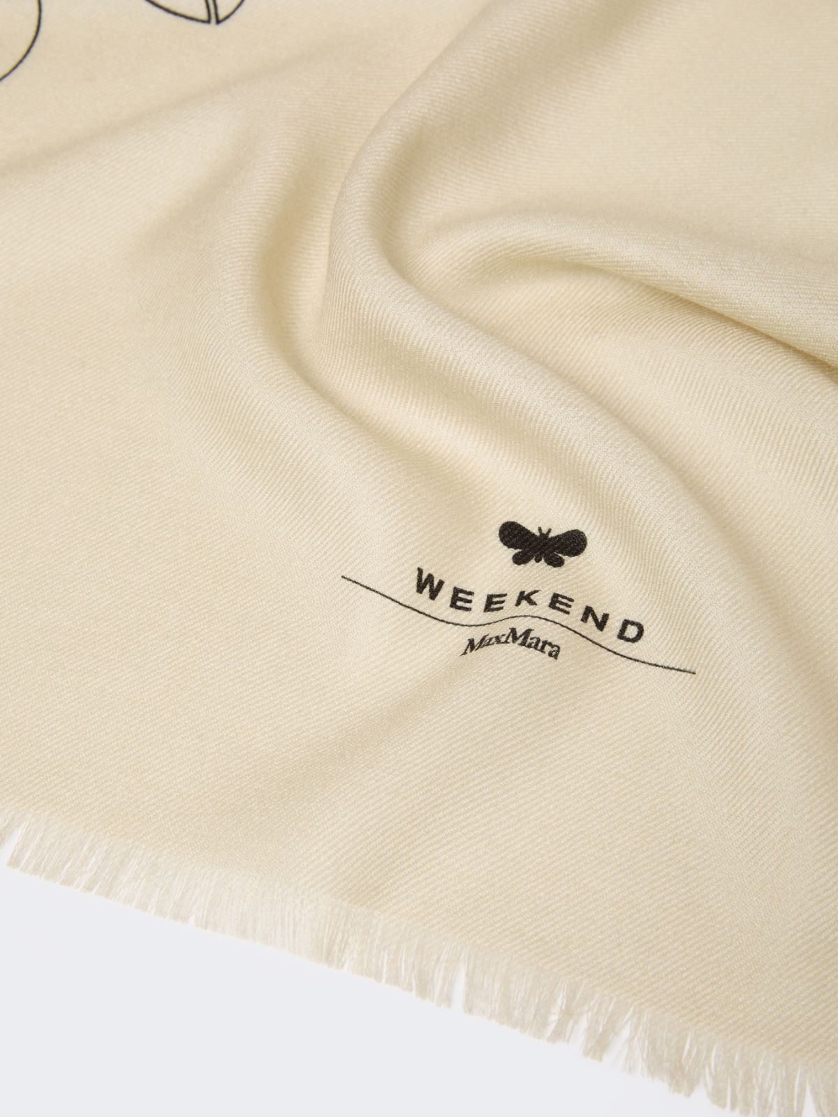 Wool and silk stole - DARK GREY - Weekend - 3