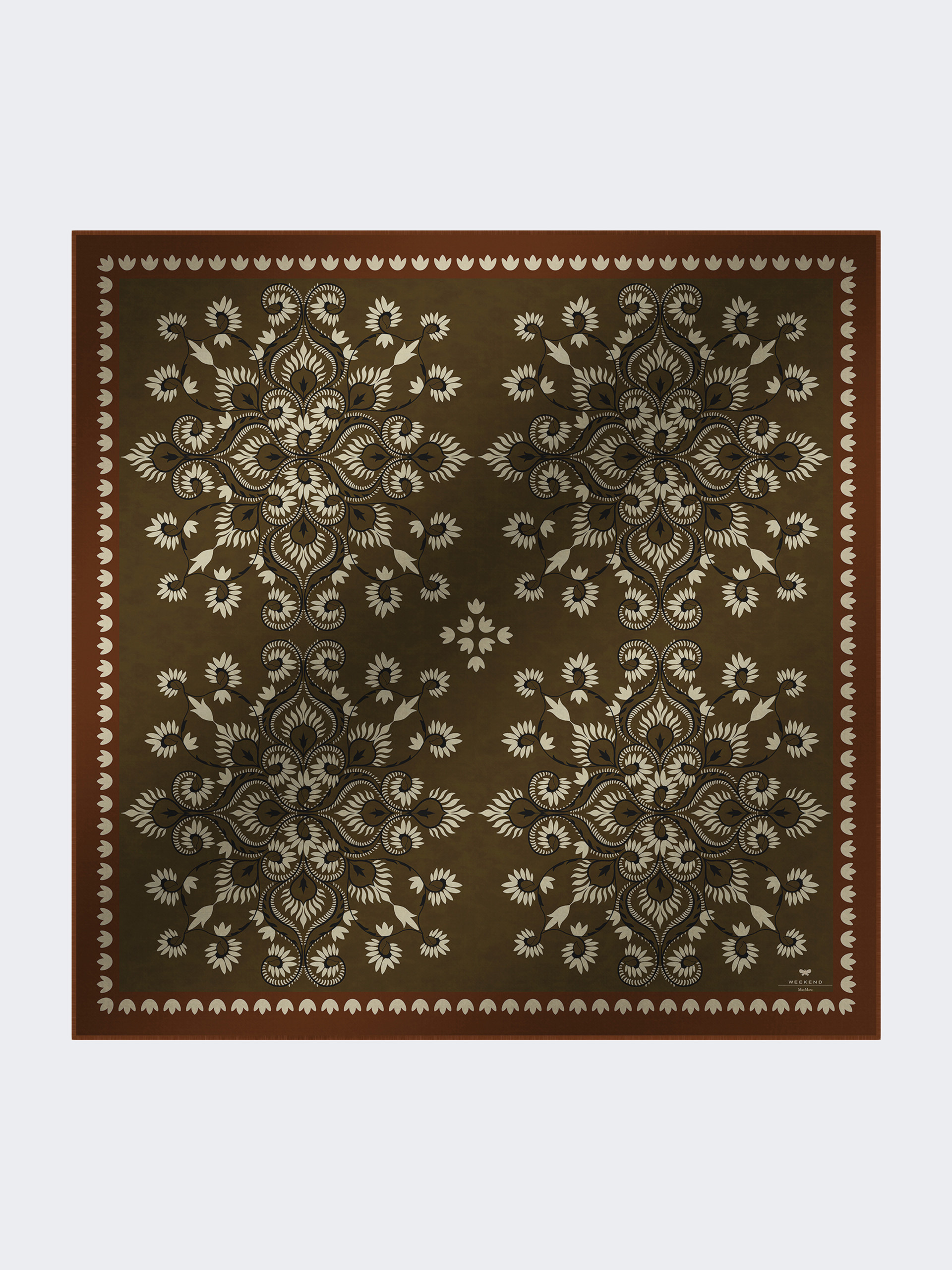 Wool and silk stole - CARAMEL - Weekend Max Mara