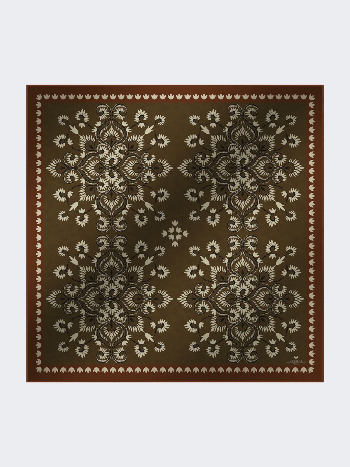 Wool and silk stole - CARAMEL - Weekend