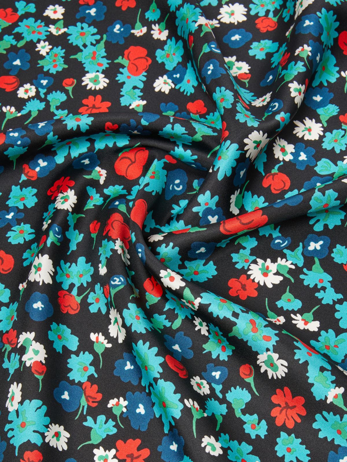 Printed silk twill yoke - IVORY - Weekend - 3