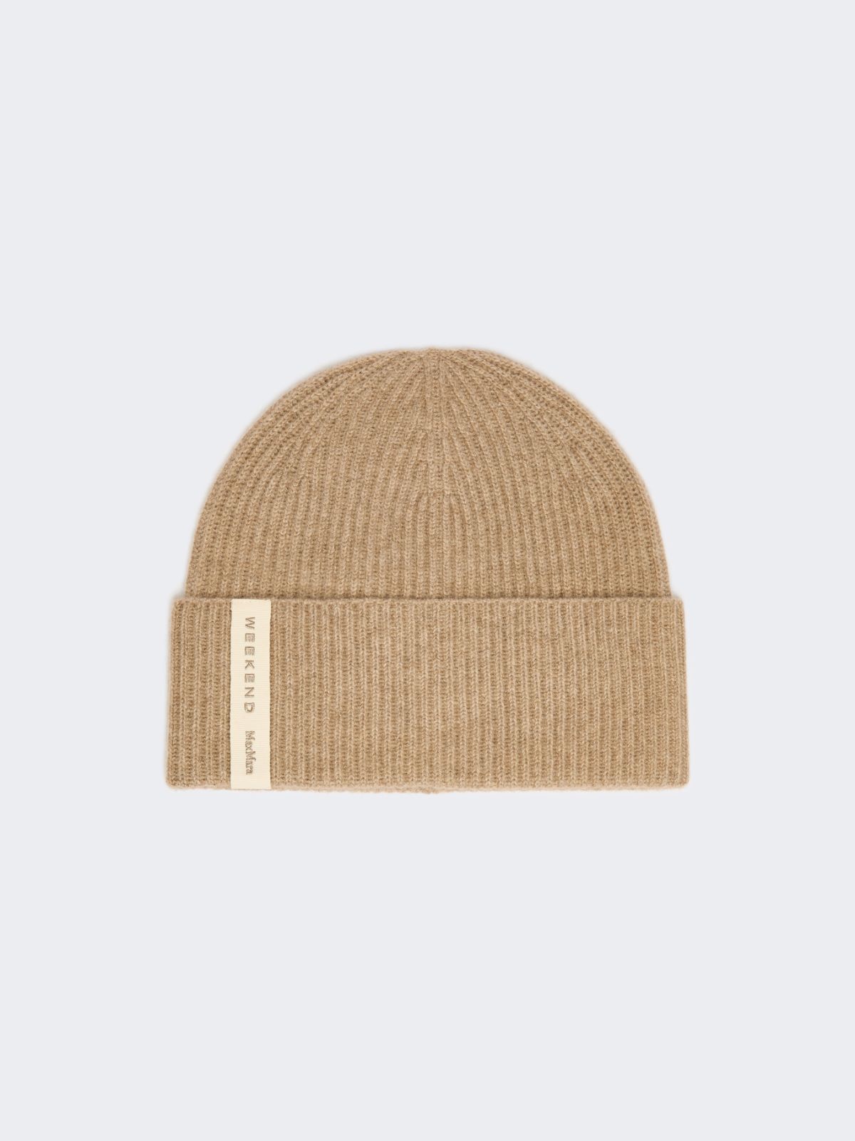 Cashmere beanie hat - BEIGE SHADED - Weekend