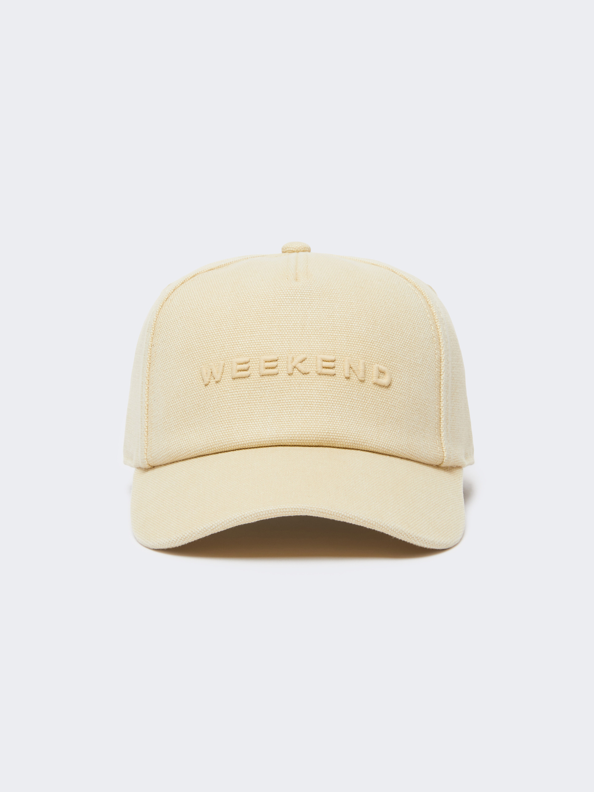 Canvas baseball cap - BEIGE - Weekend Max Mara