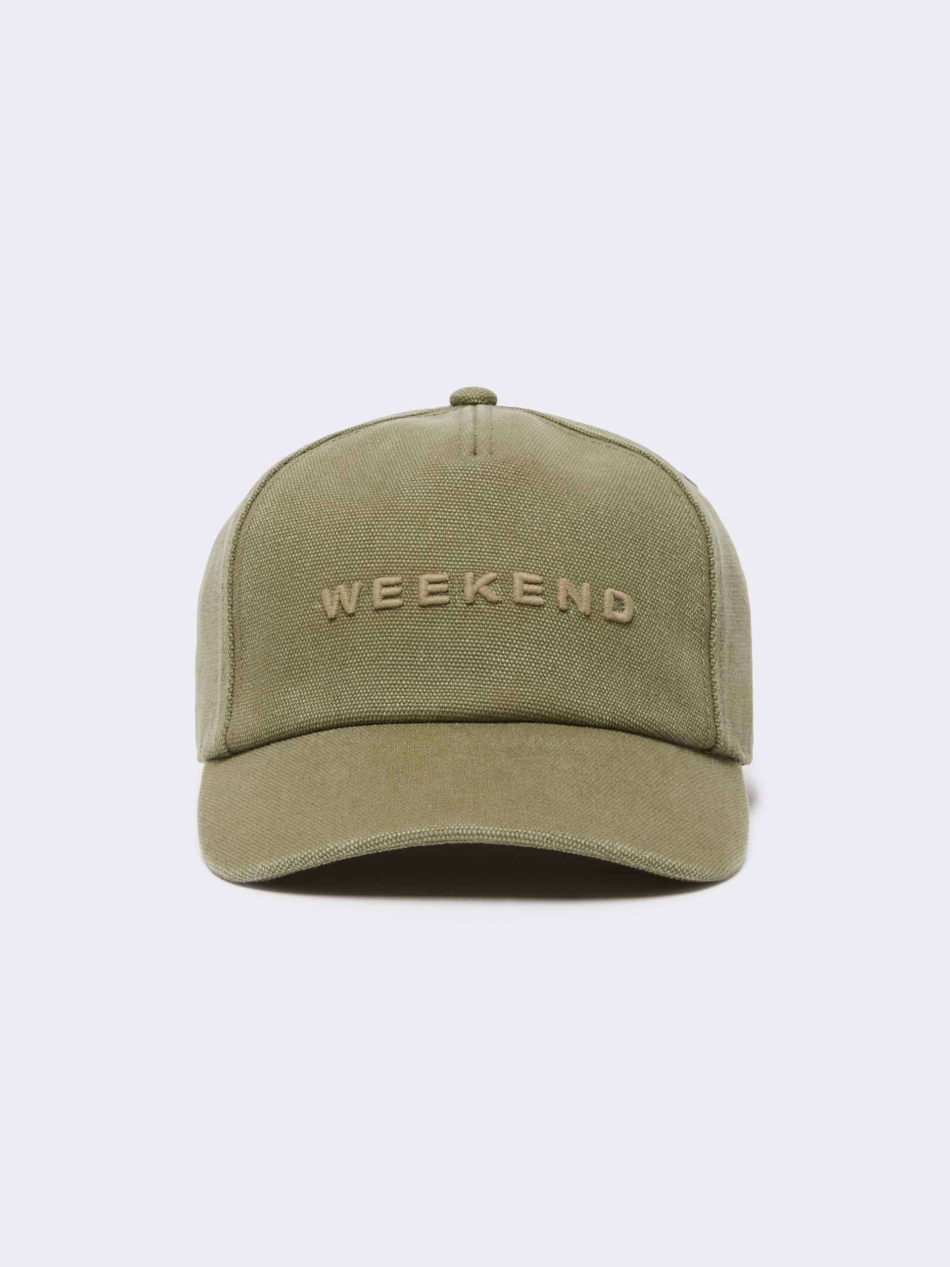 Canvas baseball cap - KAKI - Weekend Max Mara