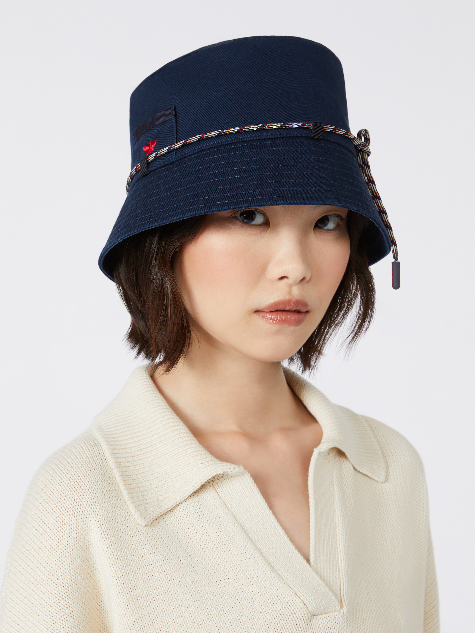 Canvas cap - MIDNIGHTBLUE - Weekend Max Mara - 4