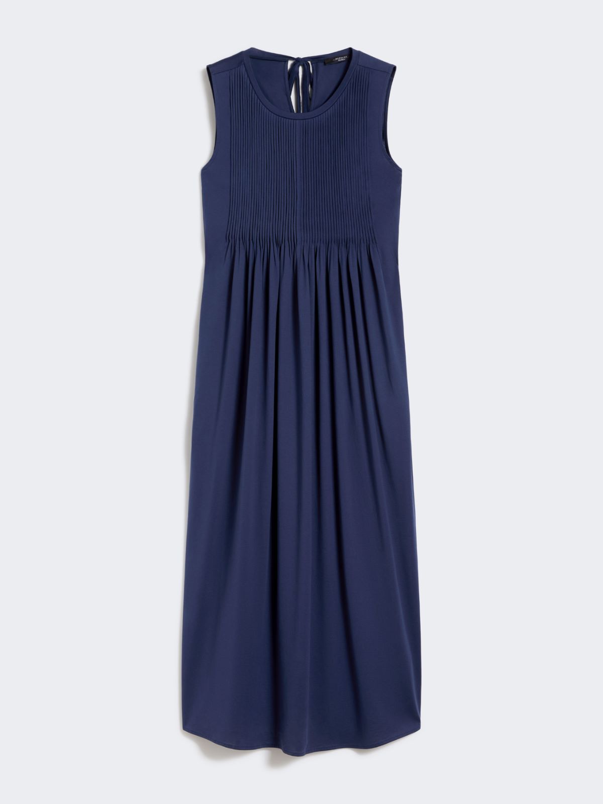 Cotton jersey fluid dress - NAVY - Weekend - 5