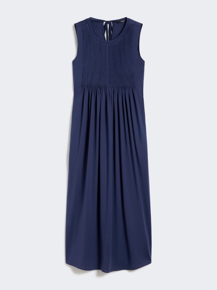 Cotton jersey fluid dress - NAVY - Weekend - 6