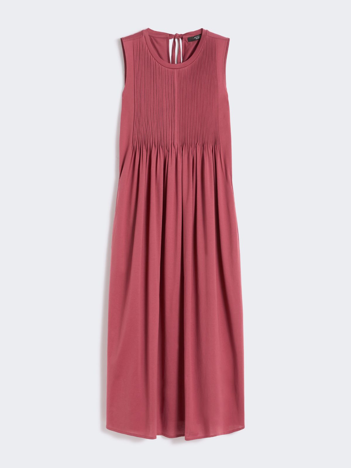 Cotton jersey fluid dress - CHERRY - Weekend - 6