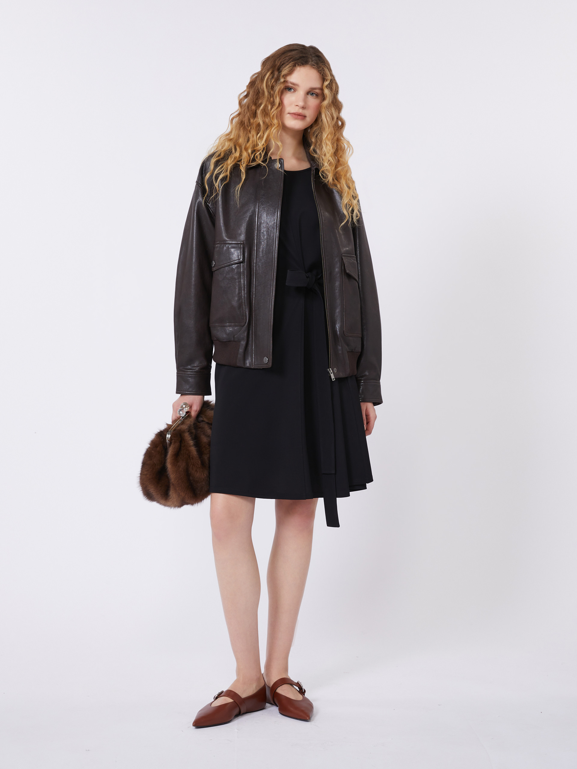 Crepe jersey dress - BLACK - Weekend Max Mara - 2