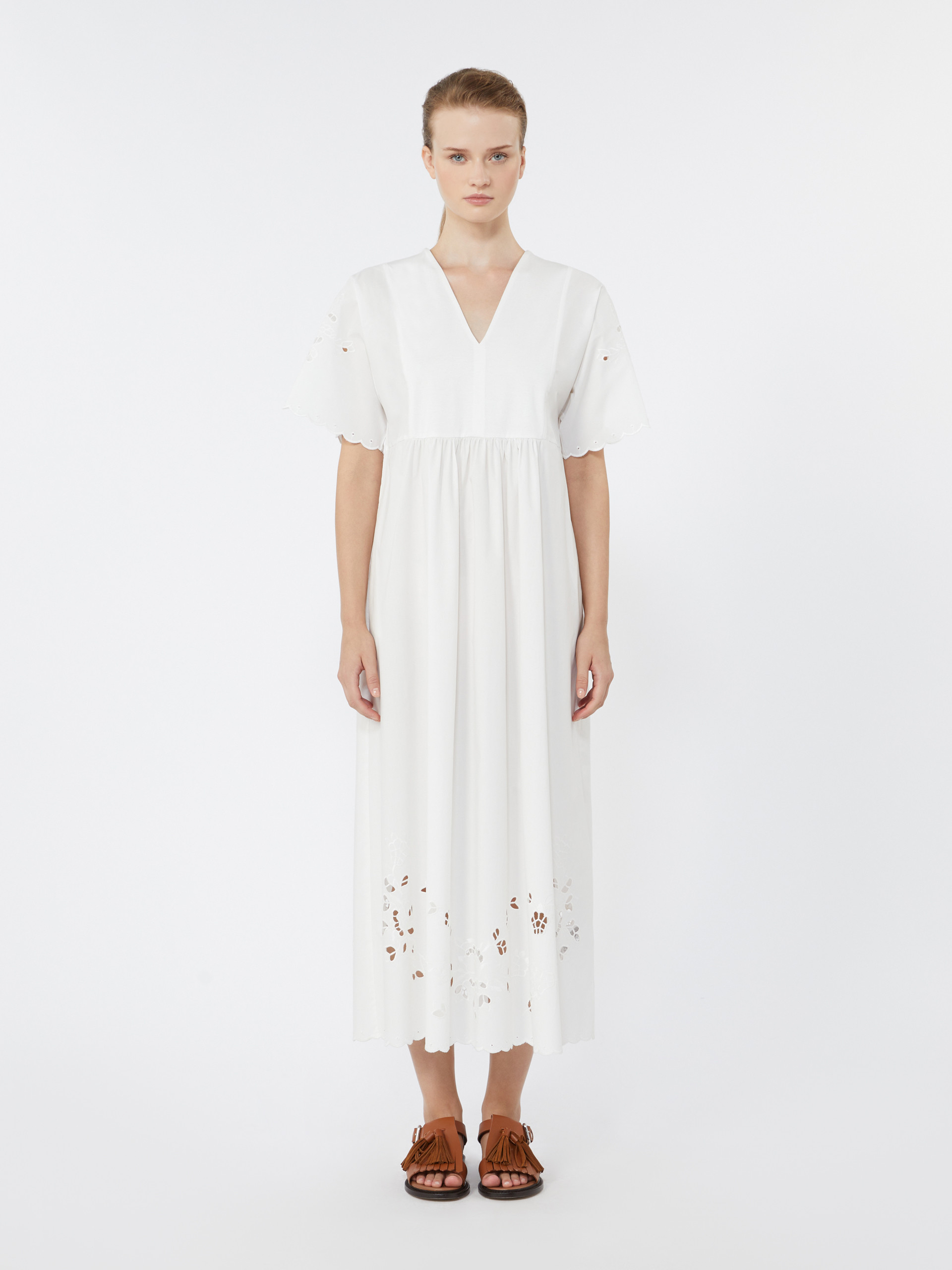 Cotton poplin and jersey dress - Weekend Max Mara - 2