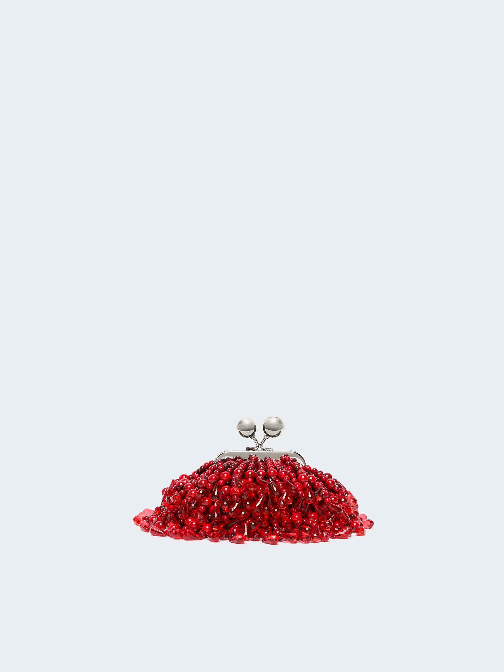 Nano Pasticcino Bag with gemstones - CORAL - Weekend Max Mara - 3