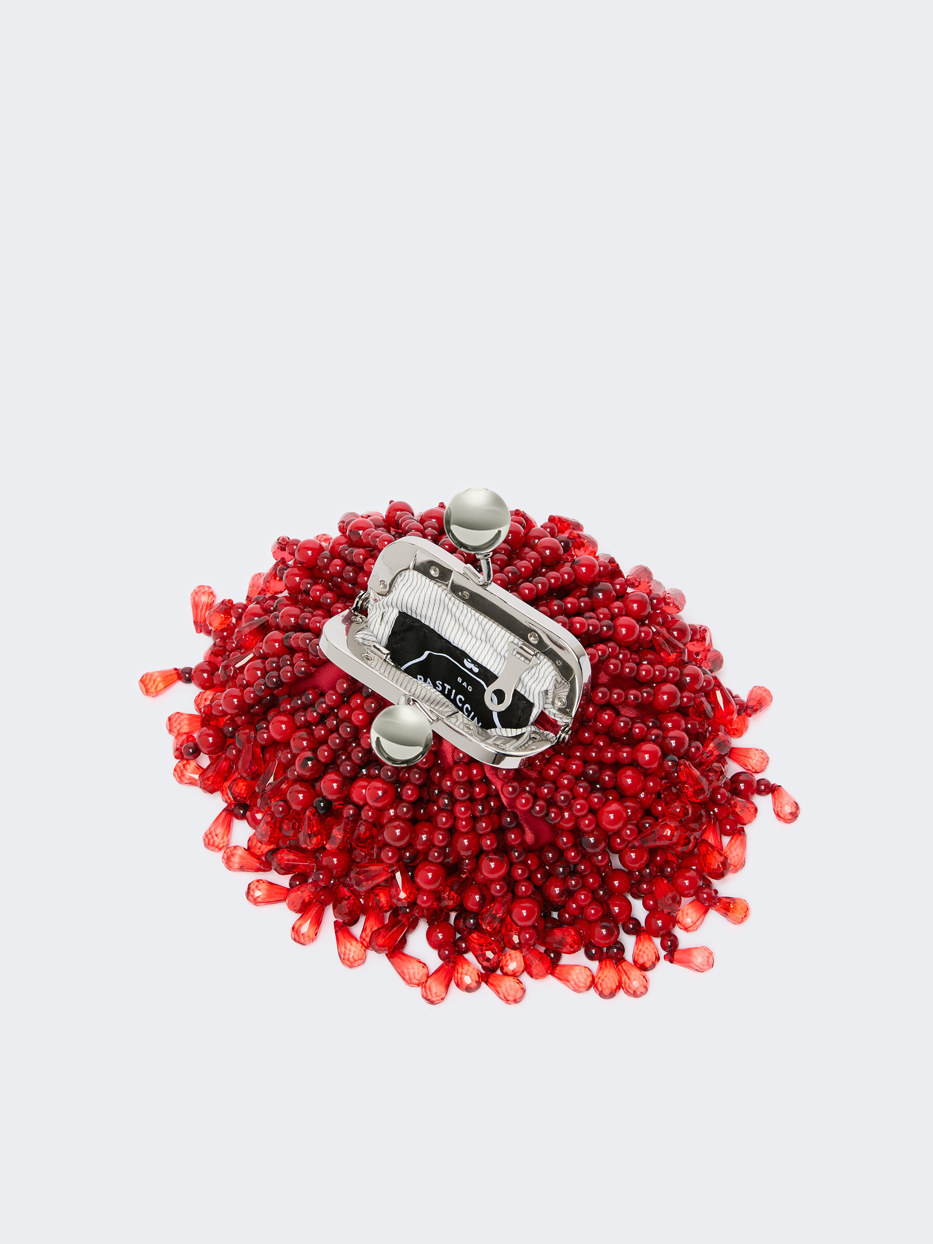 Nano Pasticcino Bag with gemstones - CORAL - Weekend Max Mara - 6