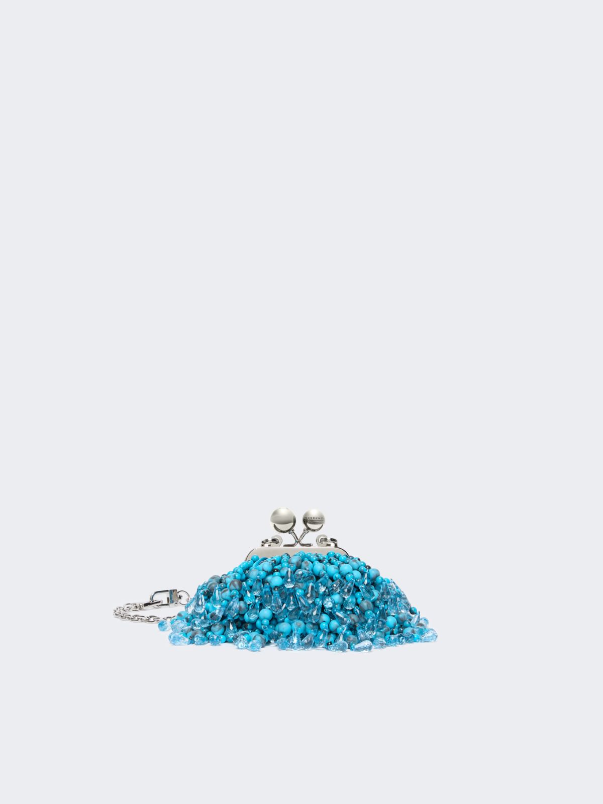 Pasticcino Bag nano con pietre - TURCHESE - Weekend