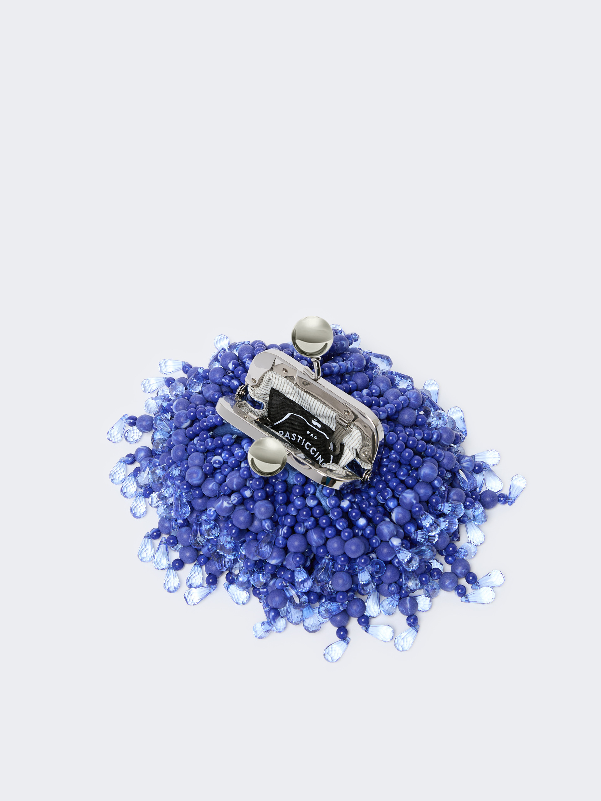 Nano Pasticcino Bag with gemstones - MIDNIGHTBLUE - Weekend Max Mara - 6