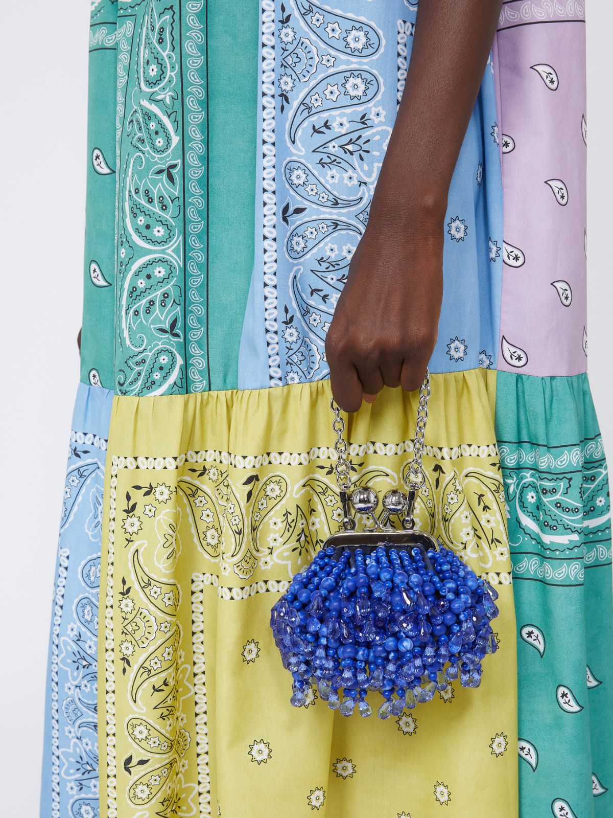 Pasticcino Bag nano con pietre - BLU NOTTE - Weekend - 8