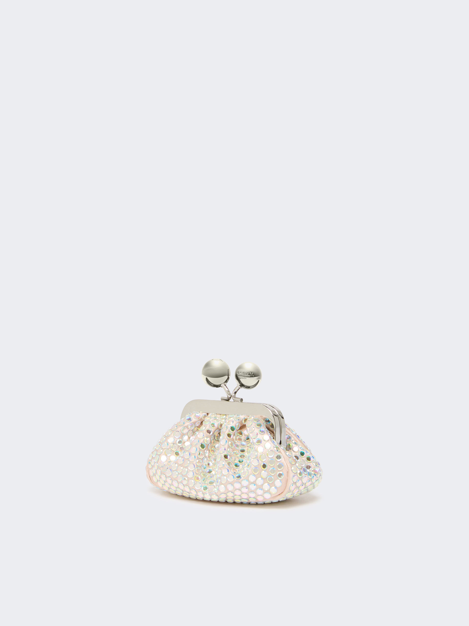 Mini Pasticcino Bag in satin with rhinestones - ANTIQUE ROSE - Weekend Max Mara - 2