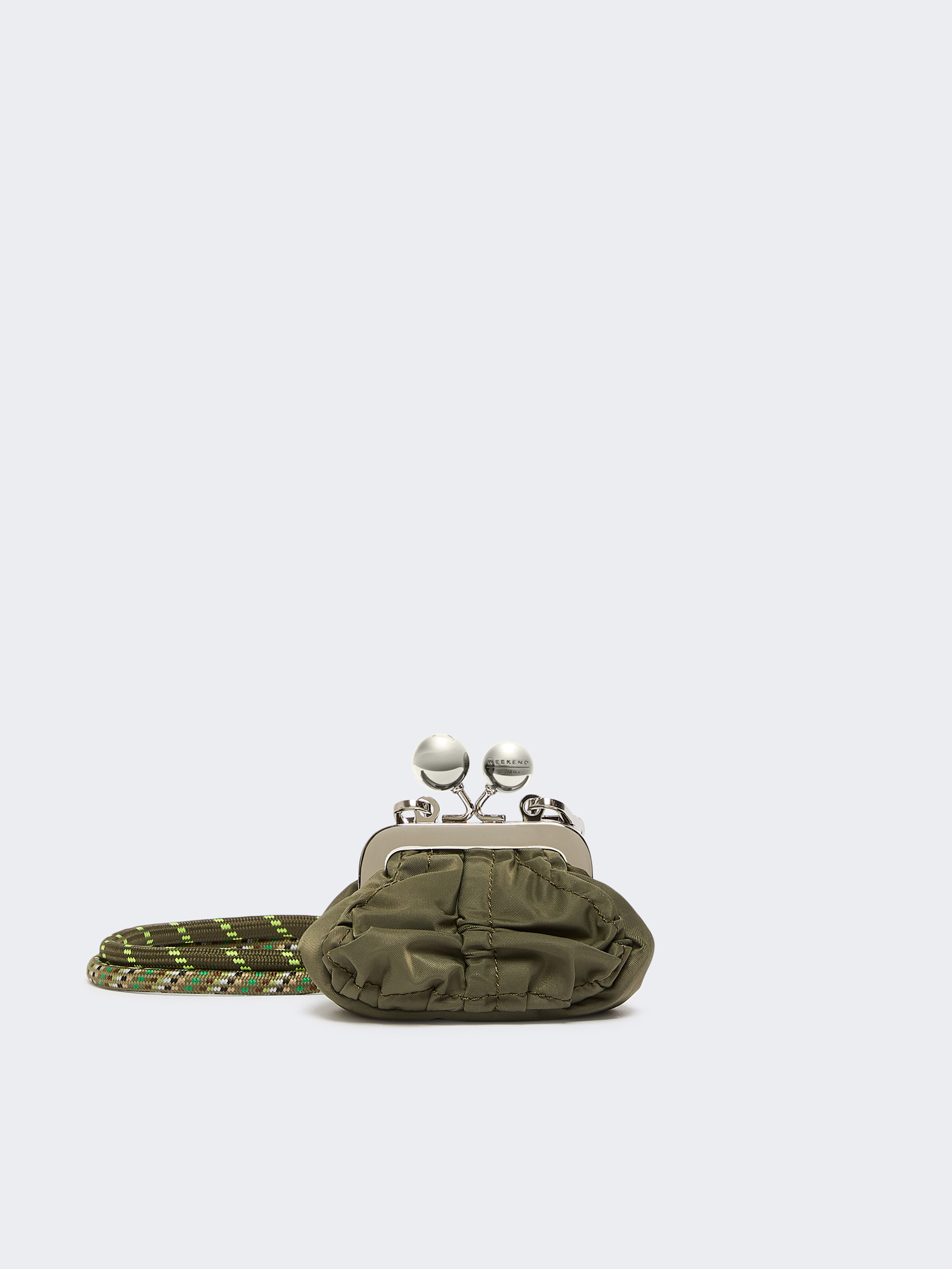 Technical gabardine nano Pasticcino Bag - SAGE GREEN - Weekend Max Mara