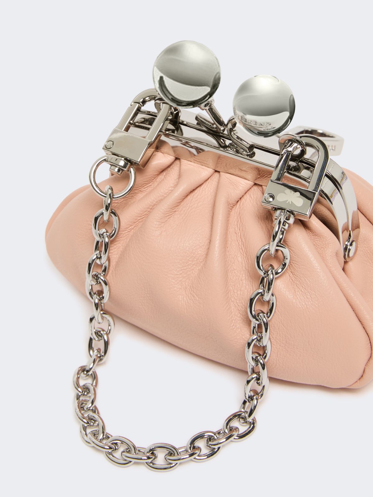 Sheepskin Pasticcino Bag - ANTIQUE ROSE - Weekend - 4