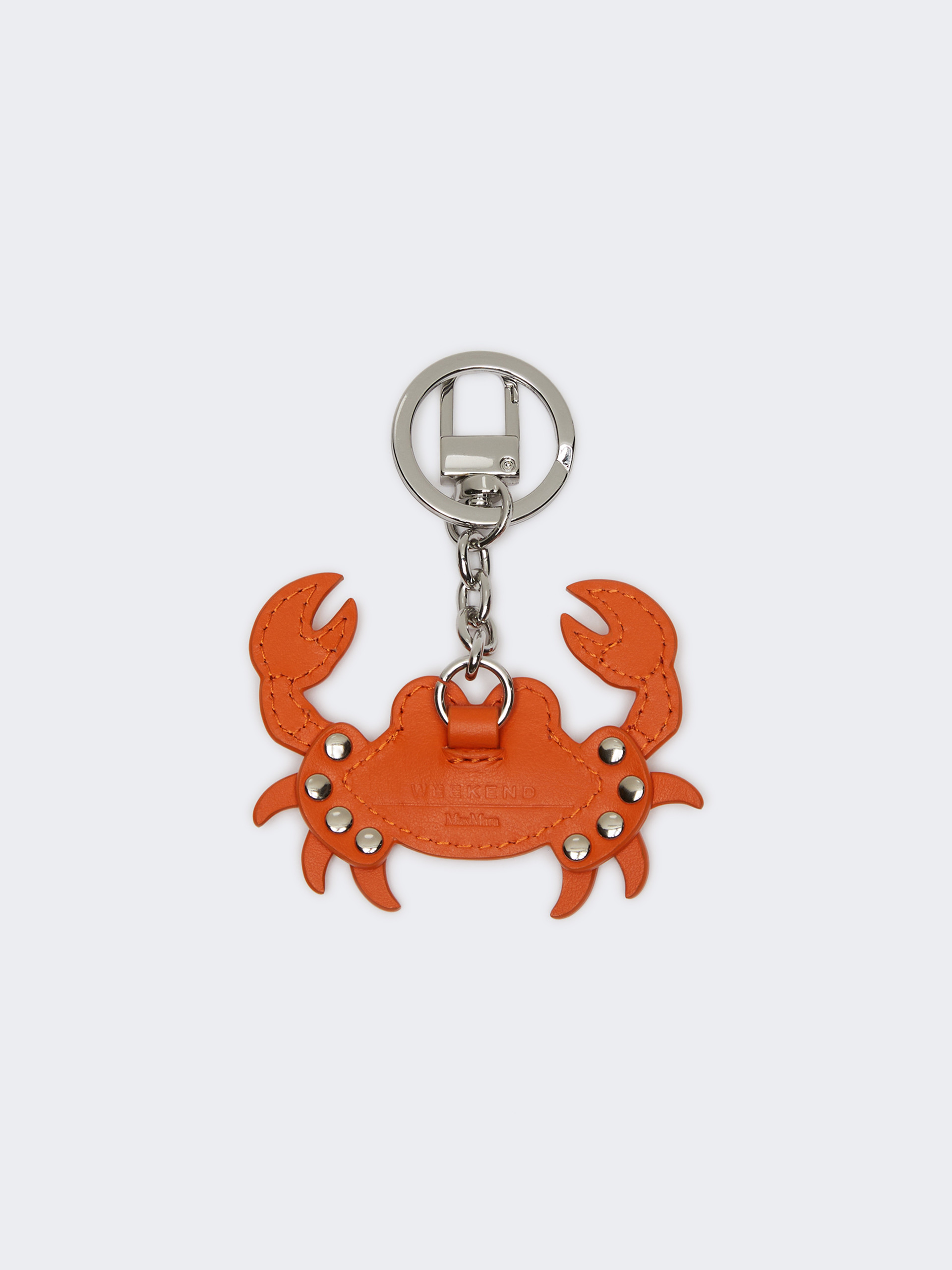 Leather keychain - ORANGE - Weekend Max Mara - 2