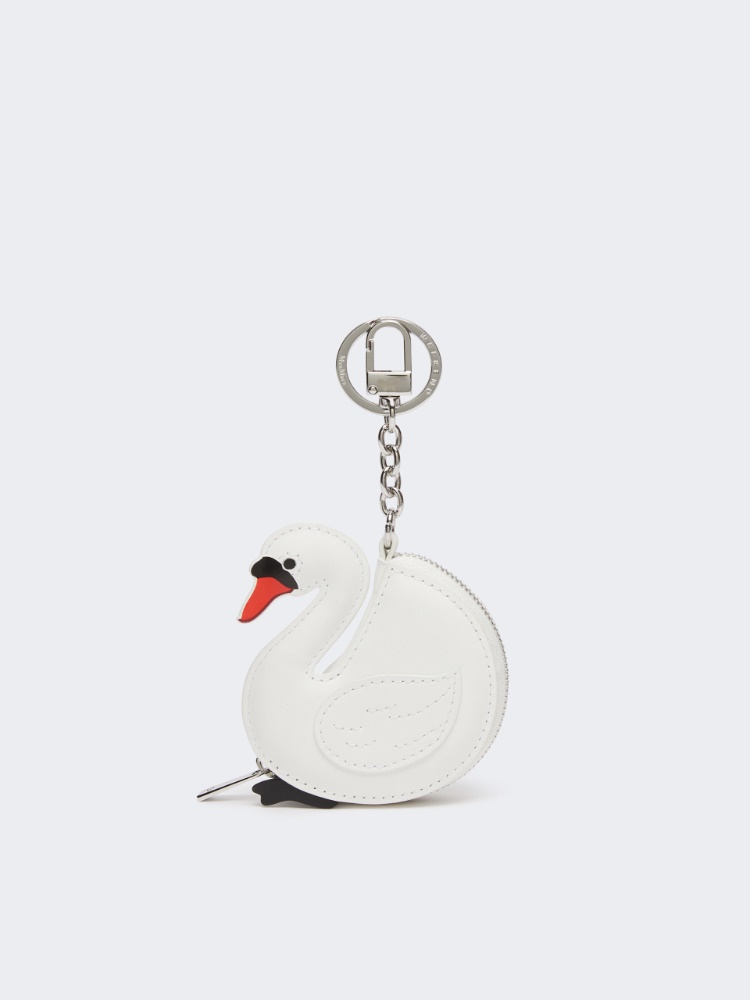 Leather coin purse - IVORY - Weekend