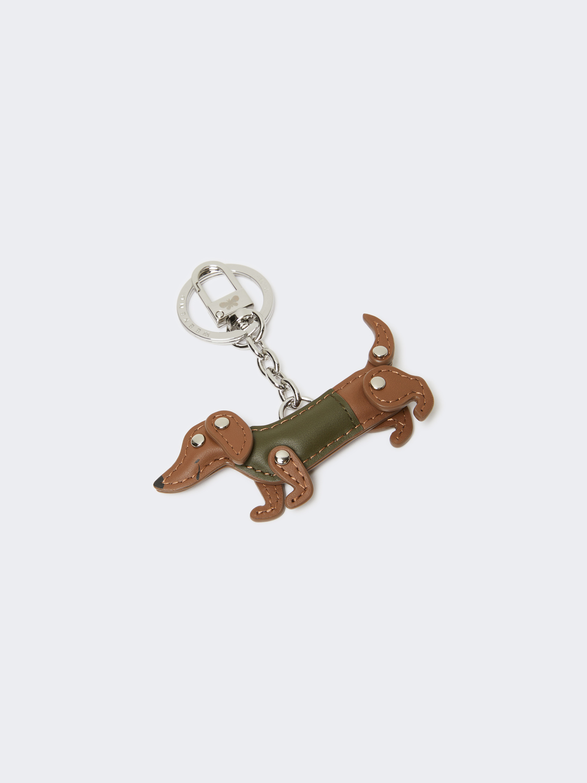 Leather keyring - HAZELNUT BROWN - Weekend Max Mara - 3