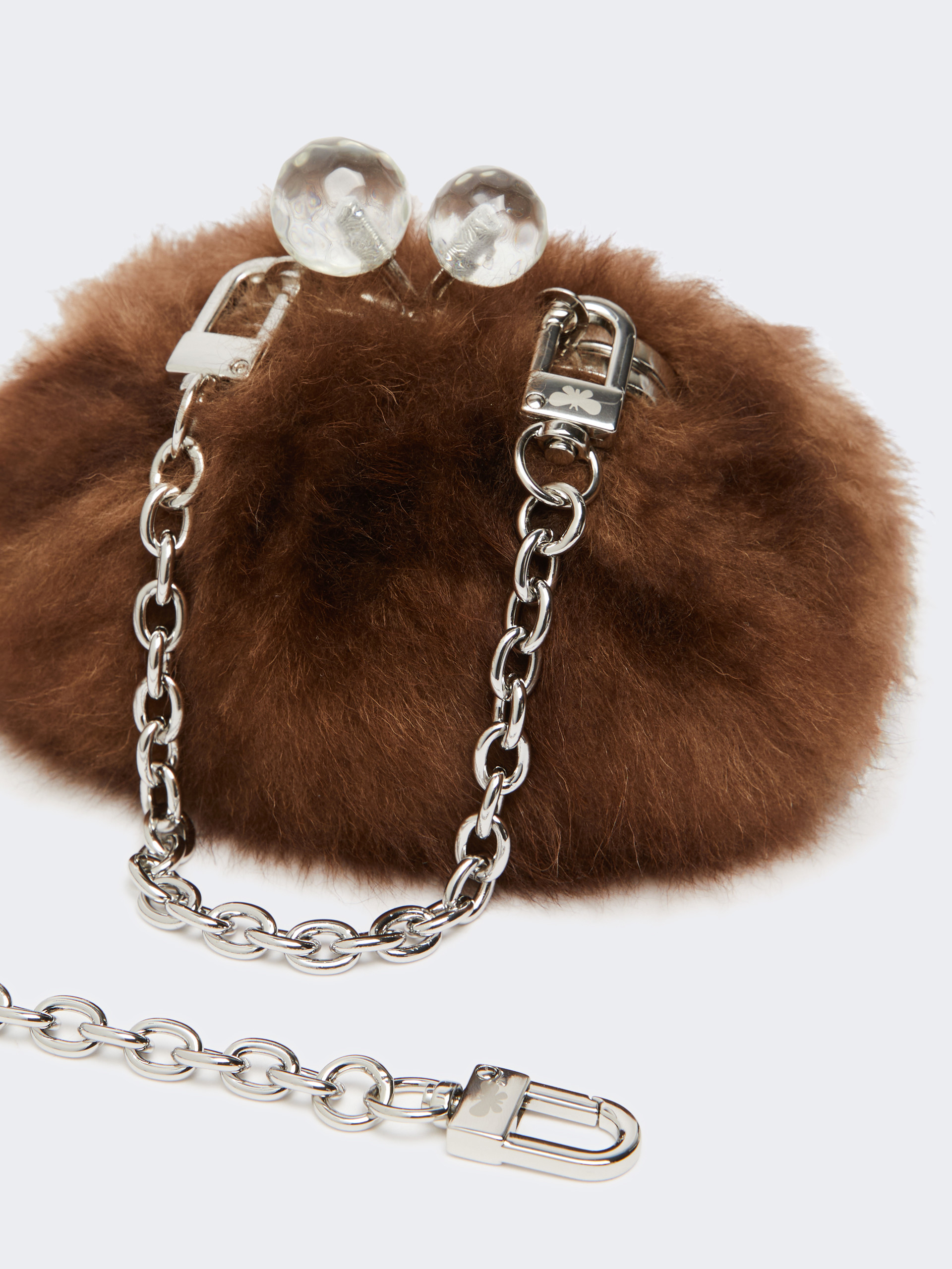 Mini Pasticcino Bag in fluffy sheepskin - Weekend Max Mara - 4