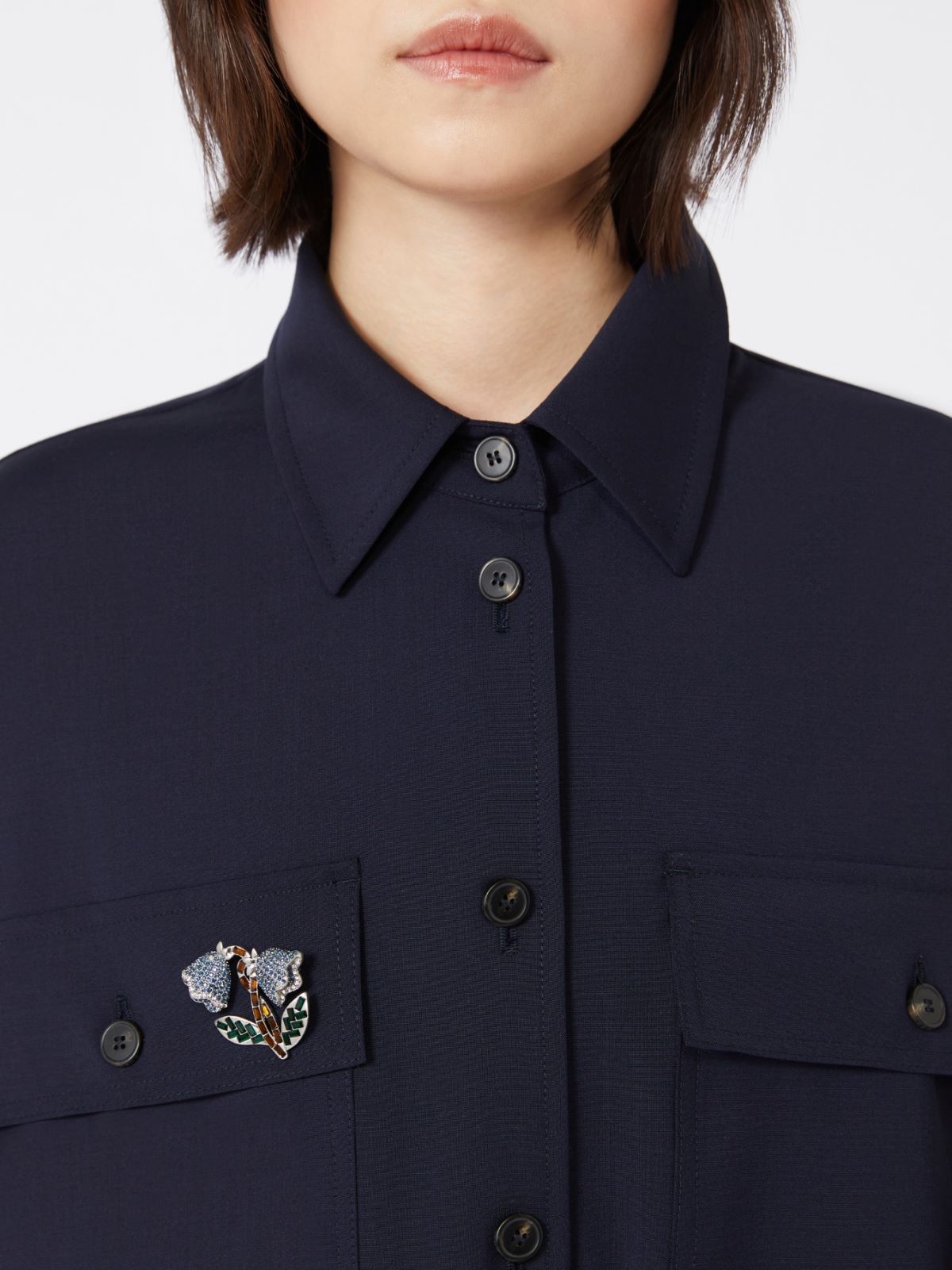 Glass brooch - AVIO - Weekend - 5