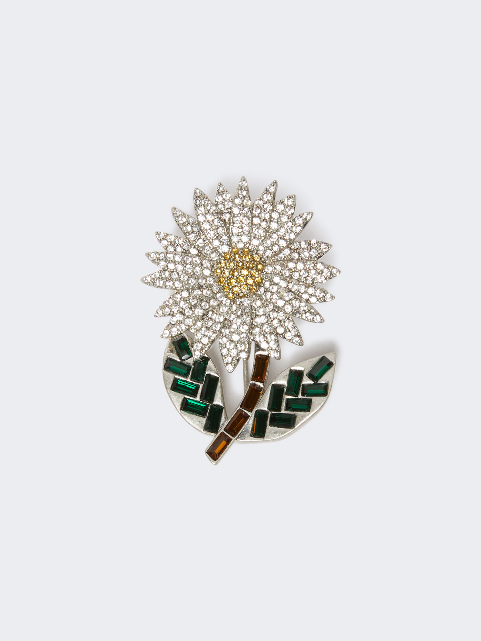 Glass brooch - YELLOW - Weekend Max Mara