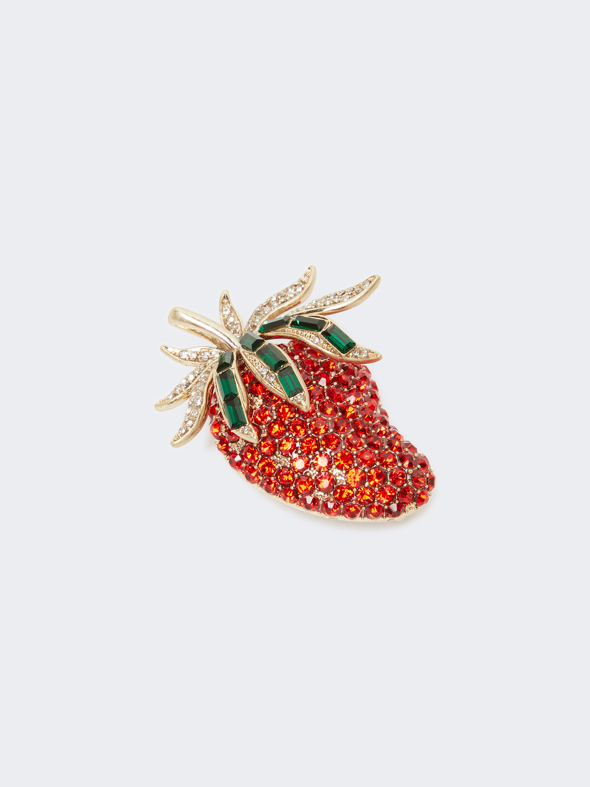 Glass brooch - RED - Weekend Max Mara - 2