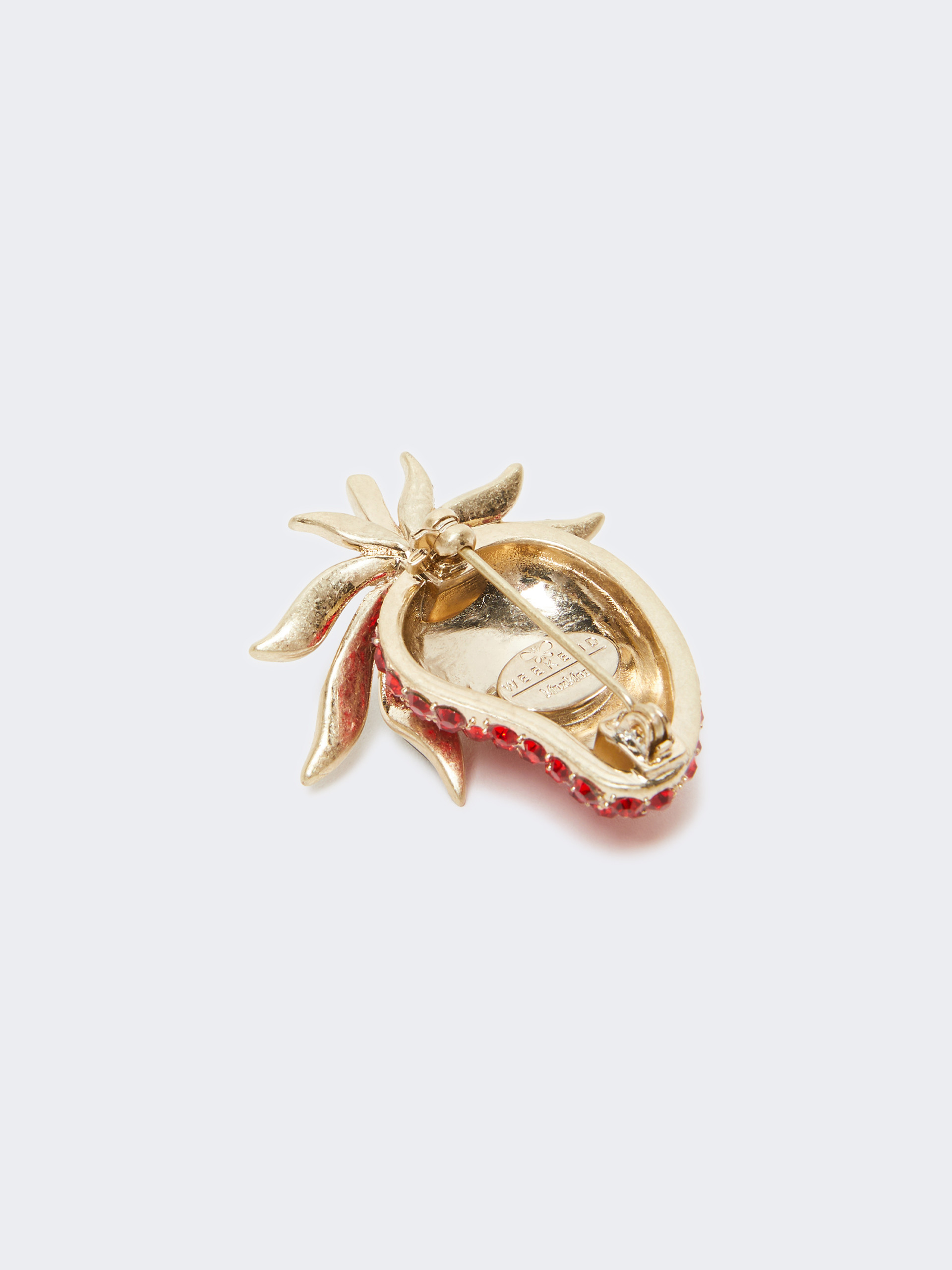 Glass brooch - RED - Weekend Max Mara - 3