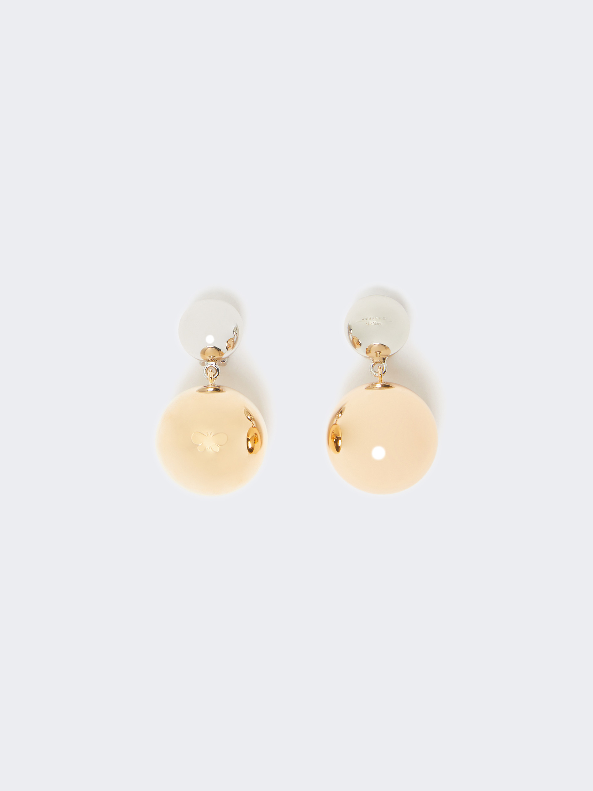Pasticcino Bag metal earrings - GOLD - Weekend Max Mara