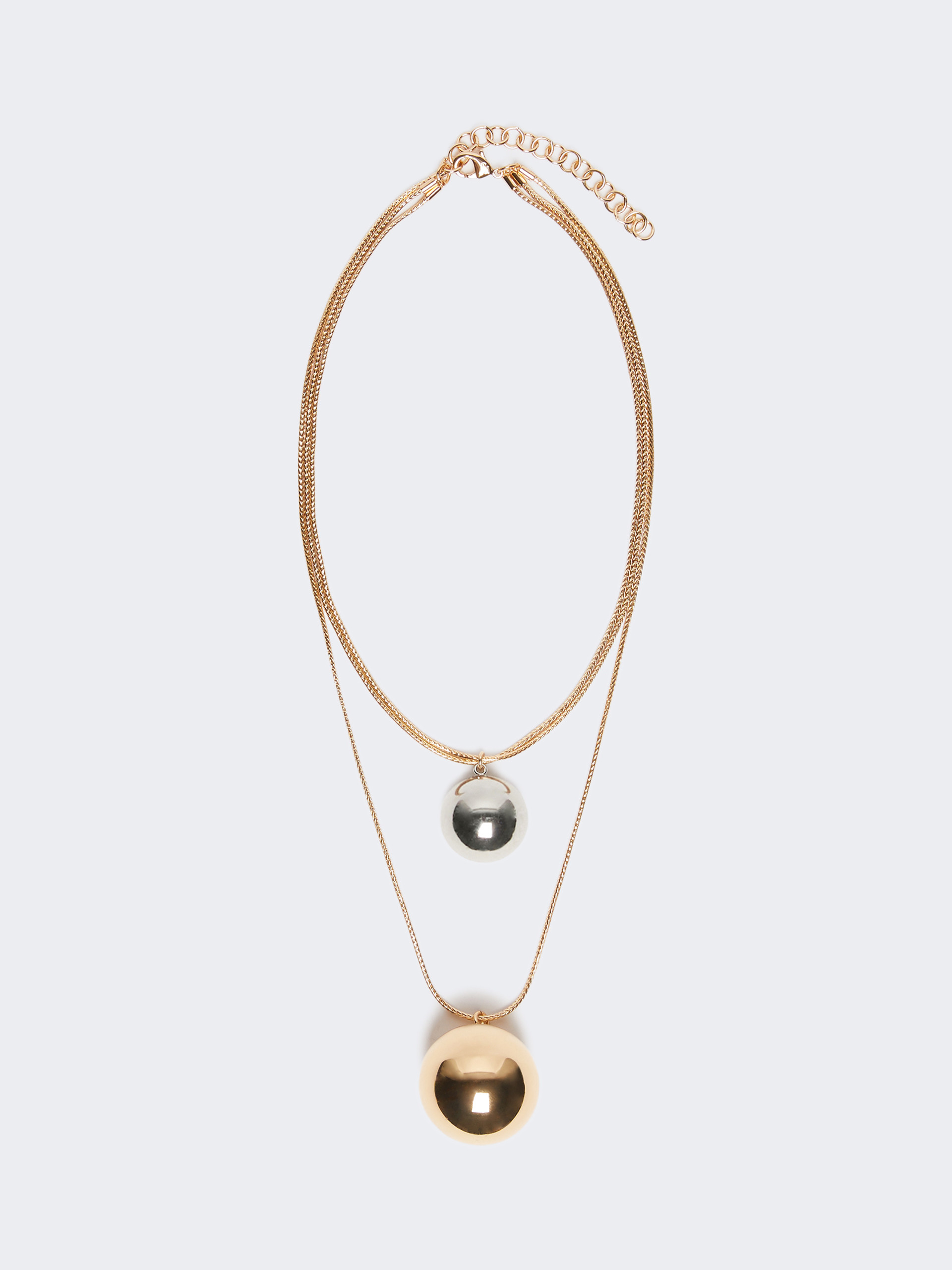 Pasticcino Bag metal necklace, gold | Weekend Max Mara Pasticcino Bag metal necklace, gold | Weekend Max Mara
