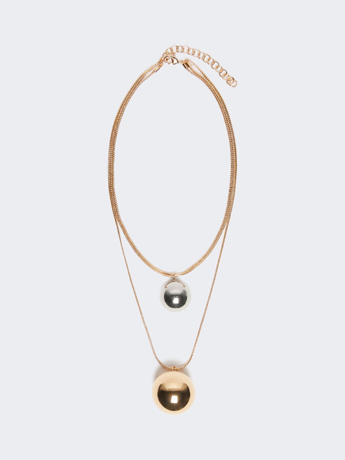 Pasticcino Bag metal necklace - GOLD - Weekend