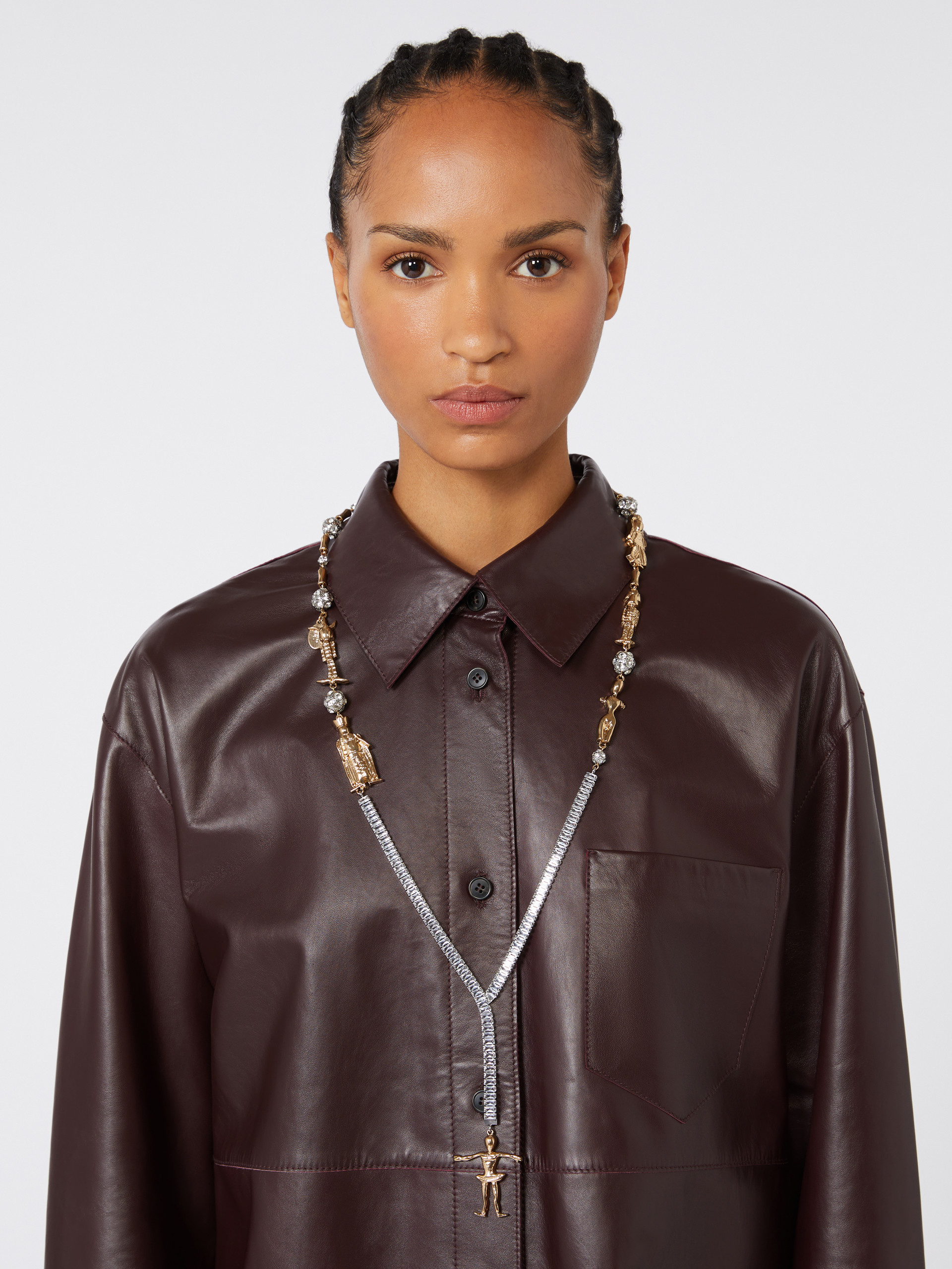 Long necklace with pendant - GOLD - Weekend Max Mara - 4