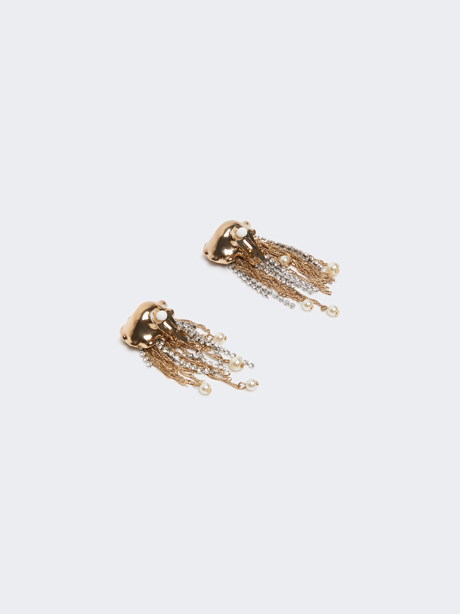 Metallic earrings - GOLD - Weekend Max Mara - 2