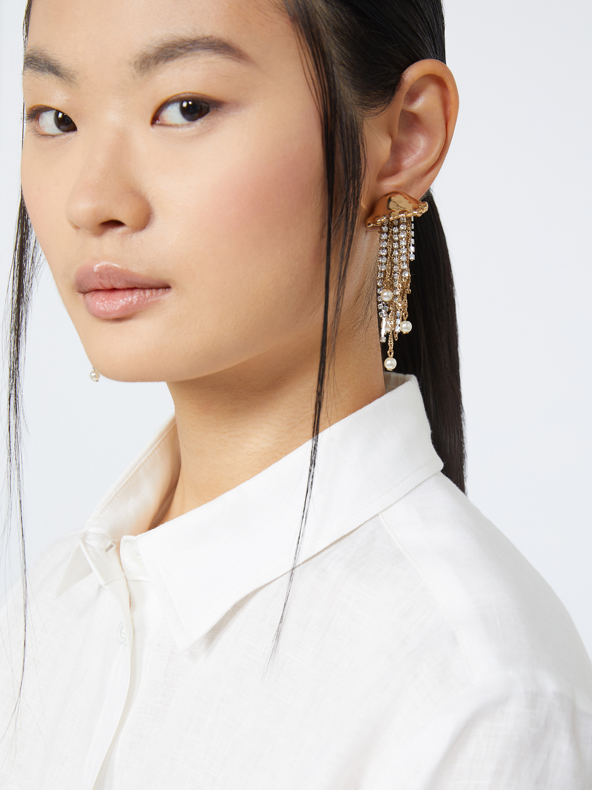 Metallic earrings - GOLD - Weekend Max Mara - 3