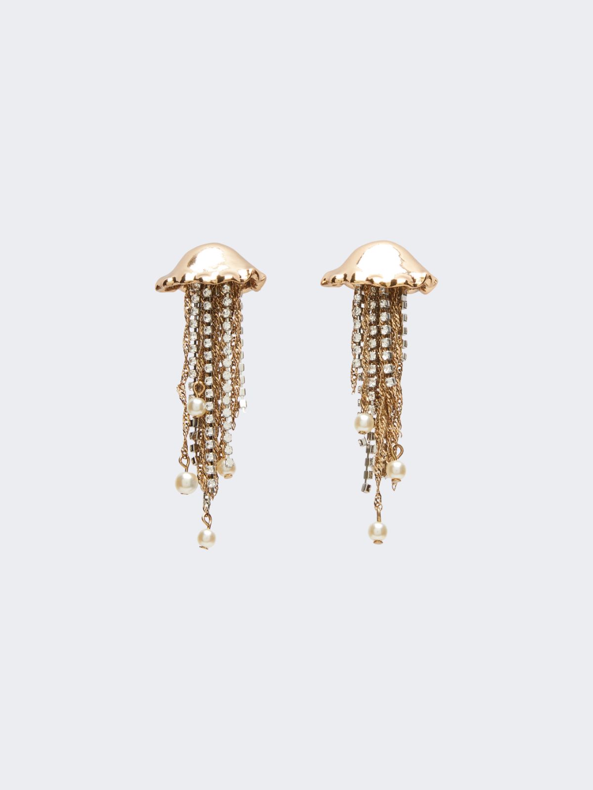 Metallic earrings - GOLD - Weekend