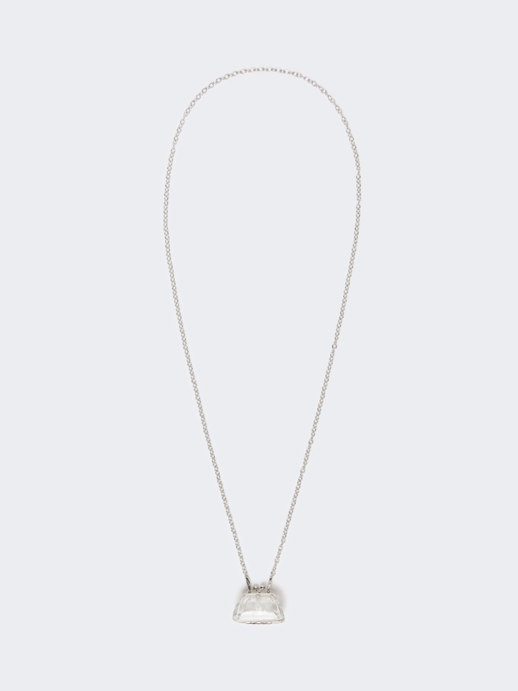 Pasticcino Bag-pendant necklace - TRANSPARENT - Weekend