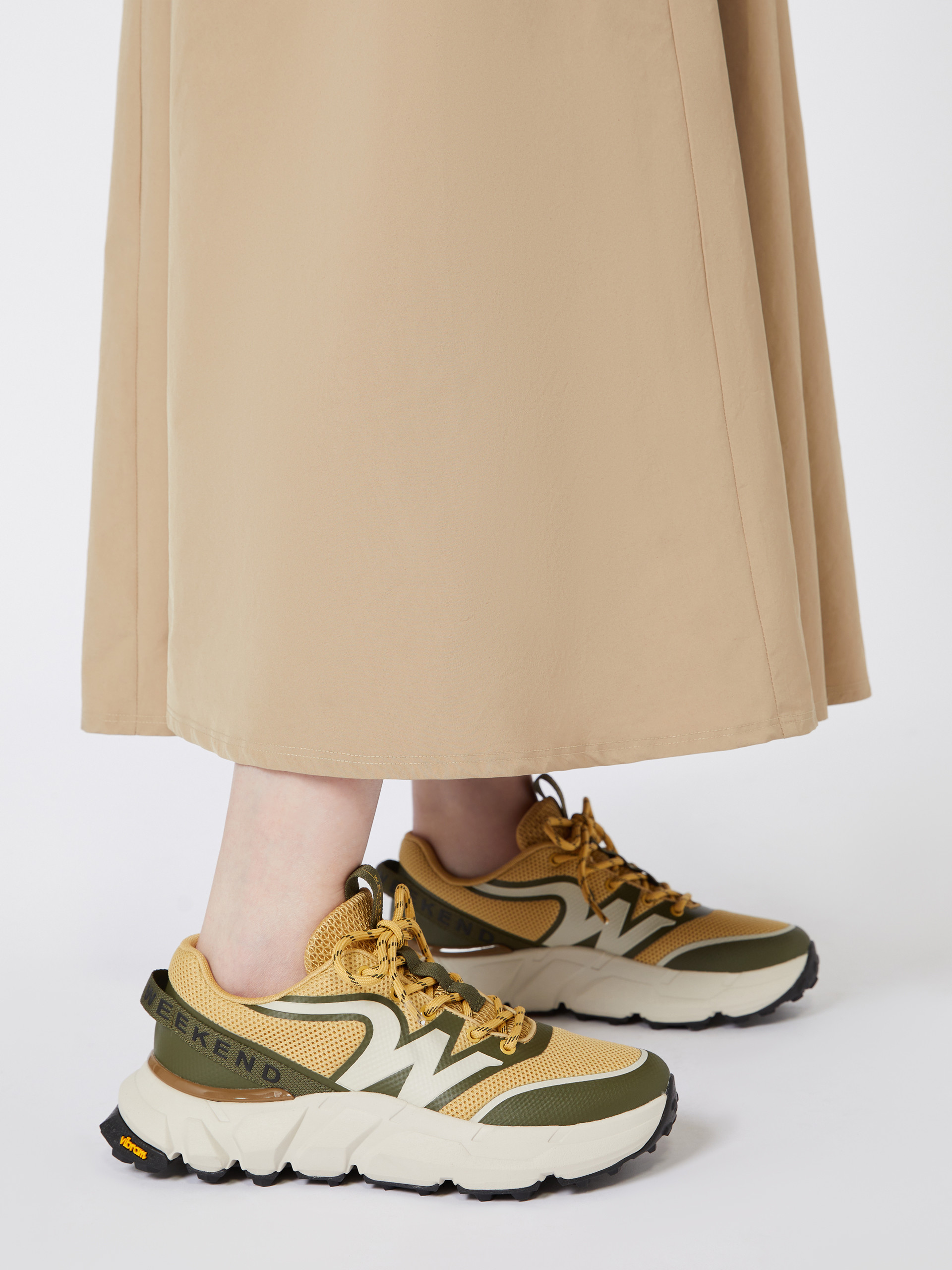Technical mesh sneakers - KAKI - Weekend Max Mara - 7