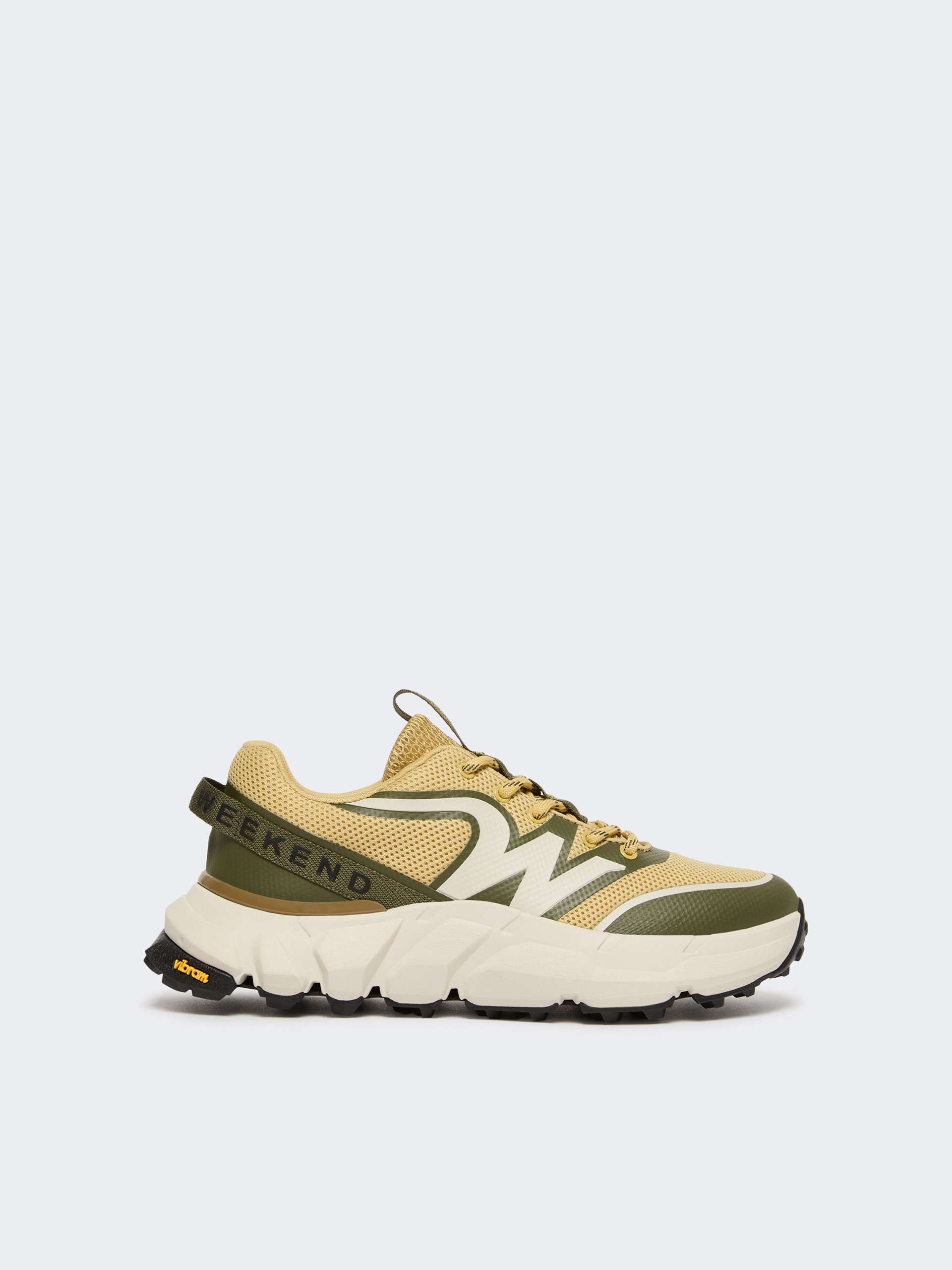 Technical mesh sneakers - KAKI - Weekend Max Mara