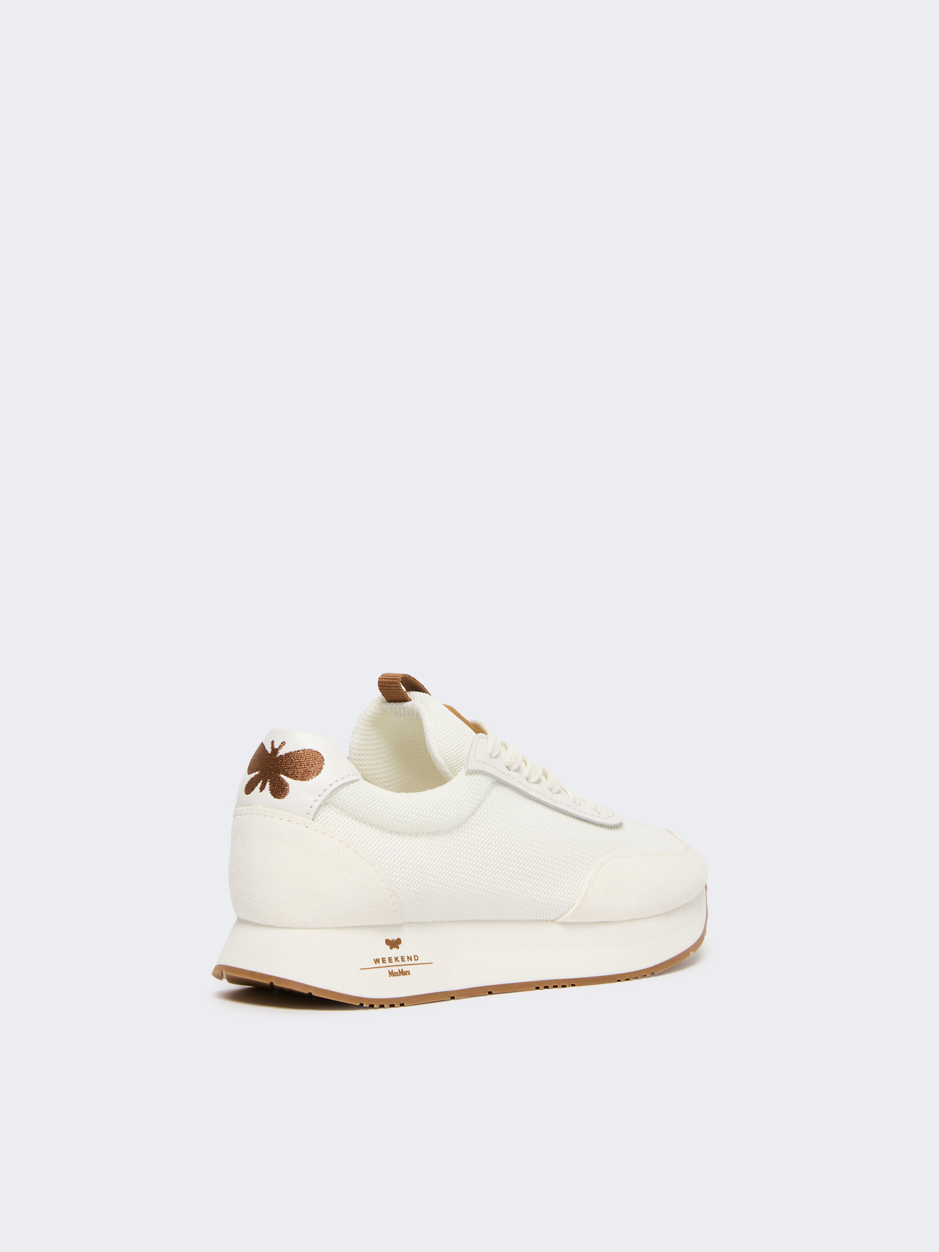 Low-top sneakers in technical fabric - WHITE - Weekend Max Mara - 3