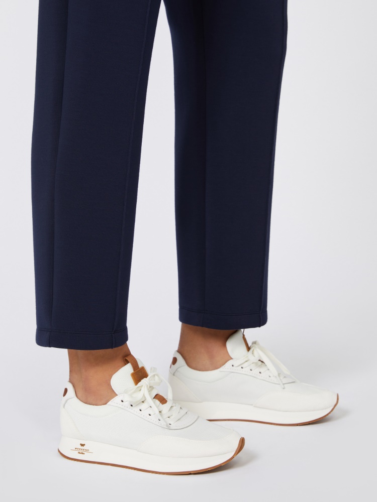 Low-top sneakers in technical fabric - WHITE - Weekend - 2