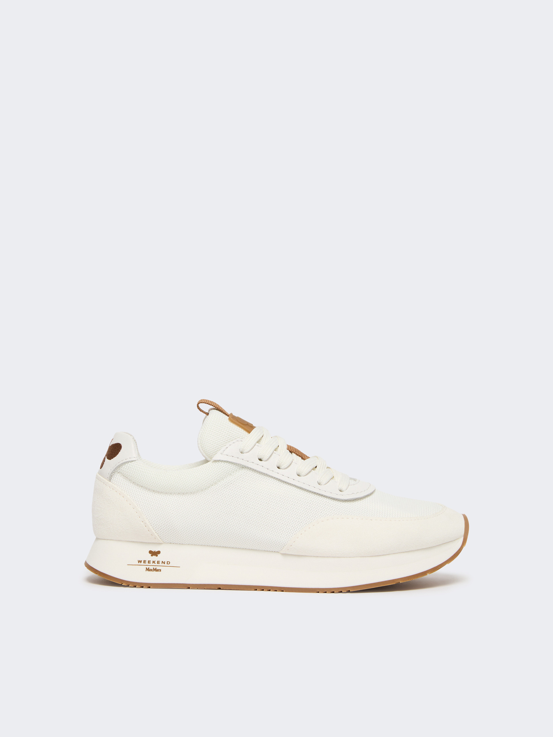 Low-top sneakers in technical fabric - WHITE - Weekend Max Mara