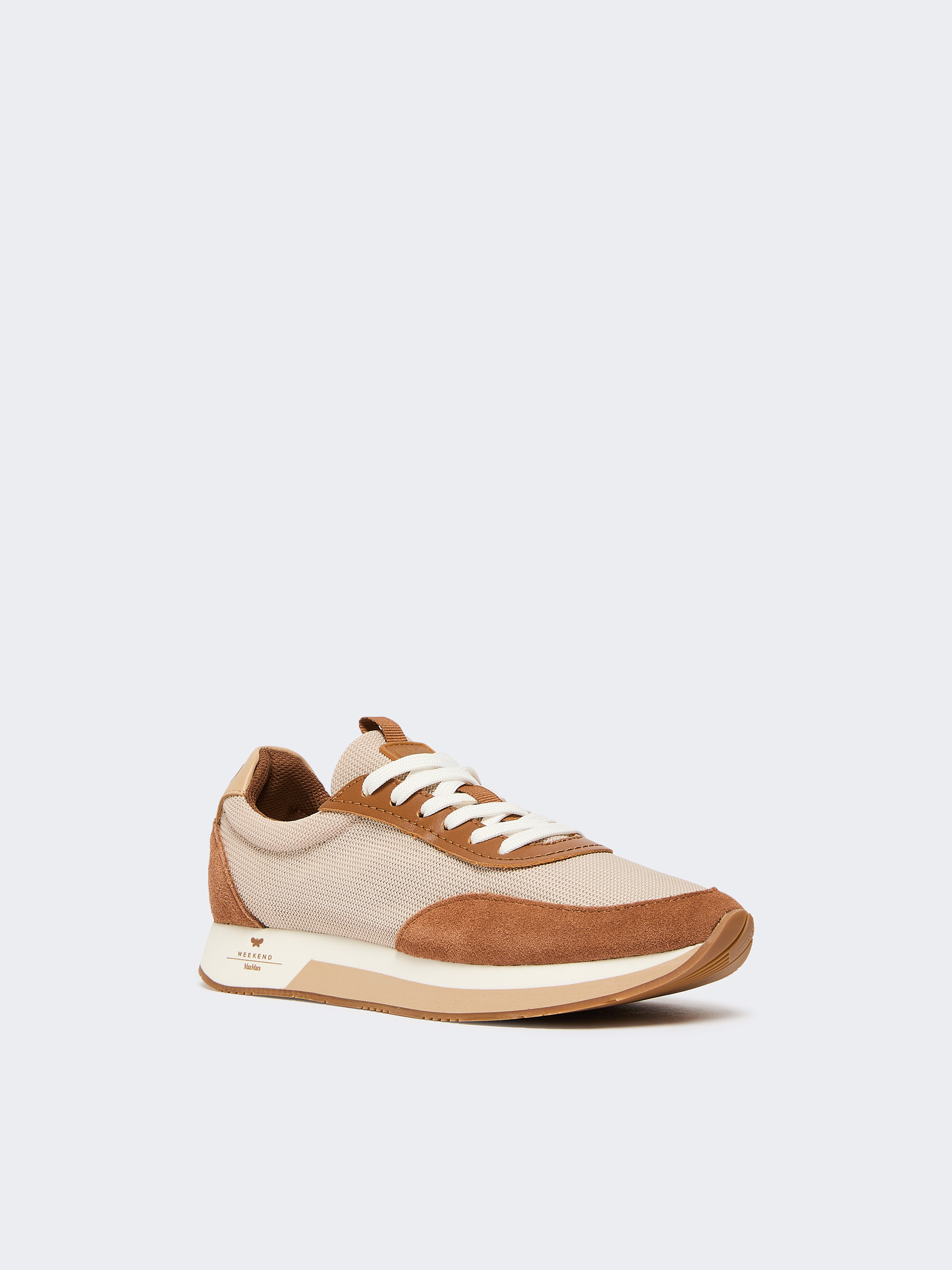 Low-top sneakers in technical fabric - CAMEL - Weekend Max Mara - 2