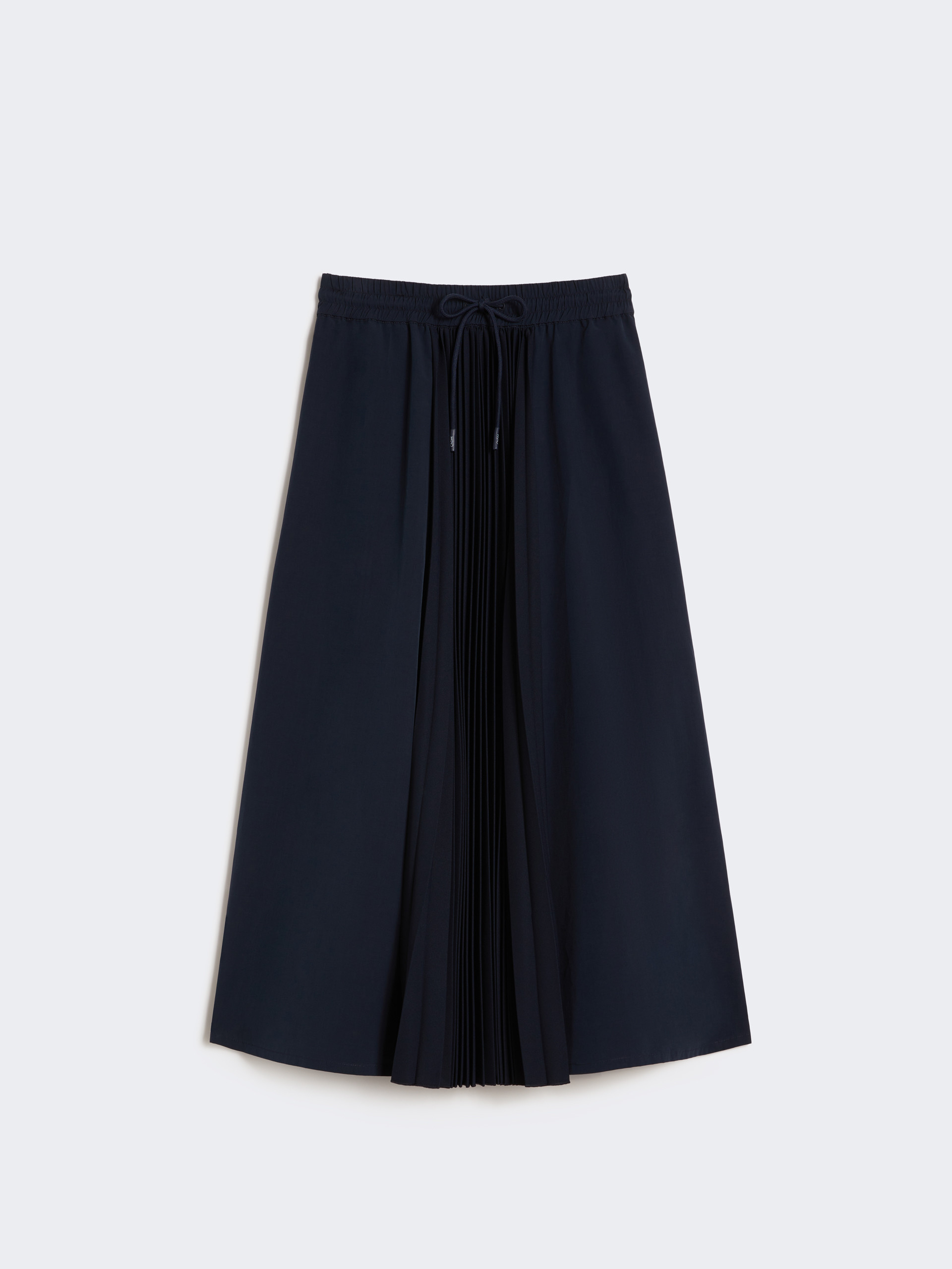 Technical fabric and jersey skirt - NAVY - Weekend Max Mara - 4