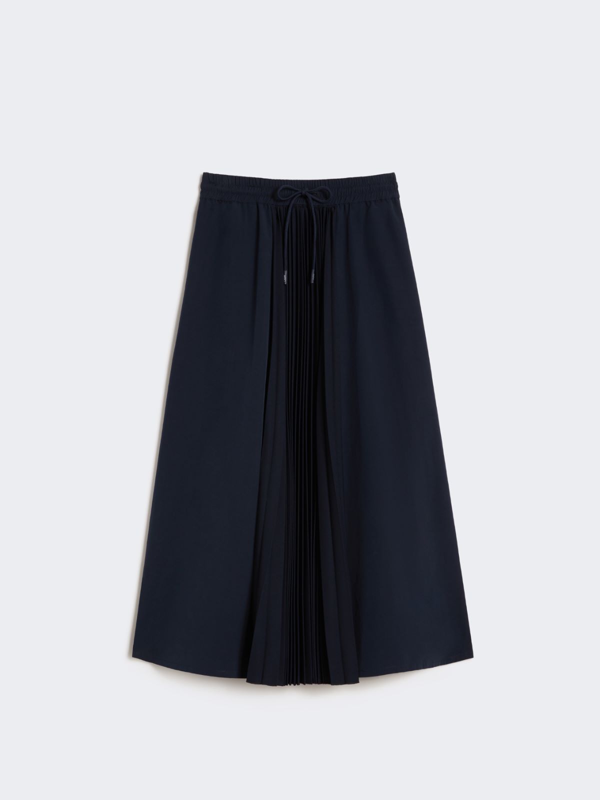 Technical fabric and jersey skirt - NAVY - Weekend - 4