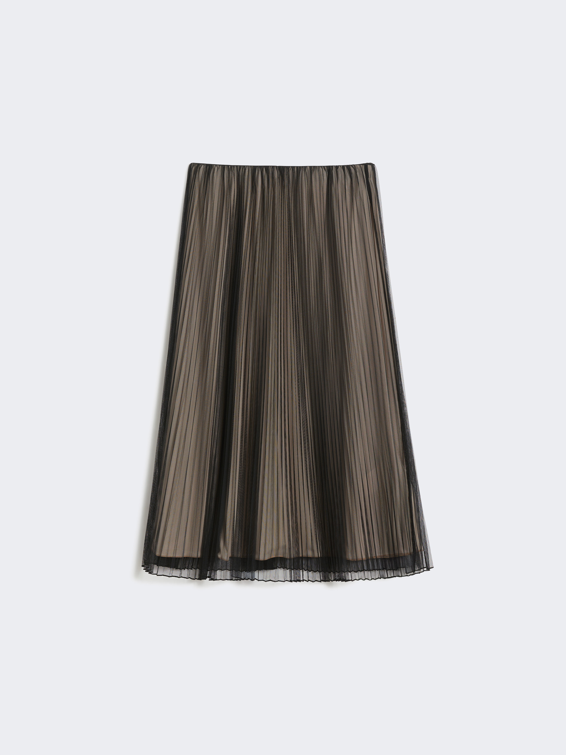 Plissé-pleated tulle skirt - BLACK - Weekend Max Mara - 4
