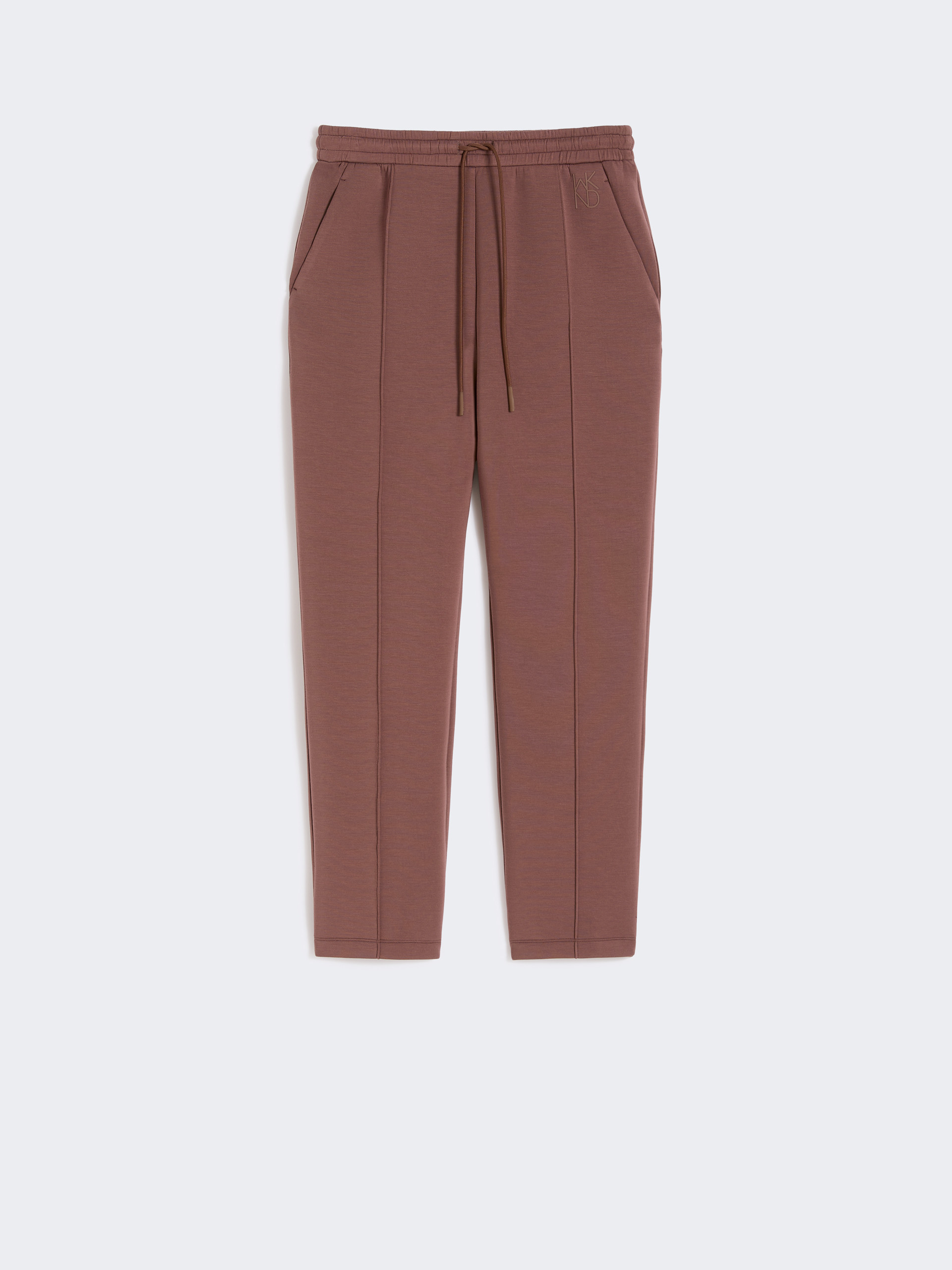 Scuba jersey trousers - BROWN - Weekend Max Mara - 5