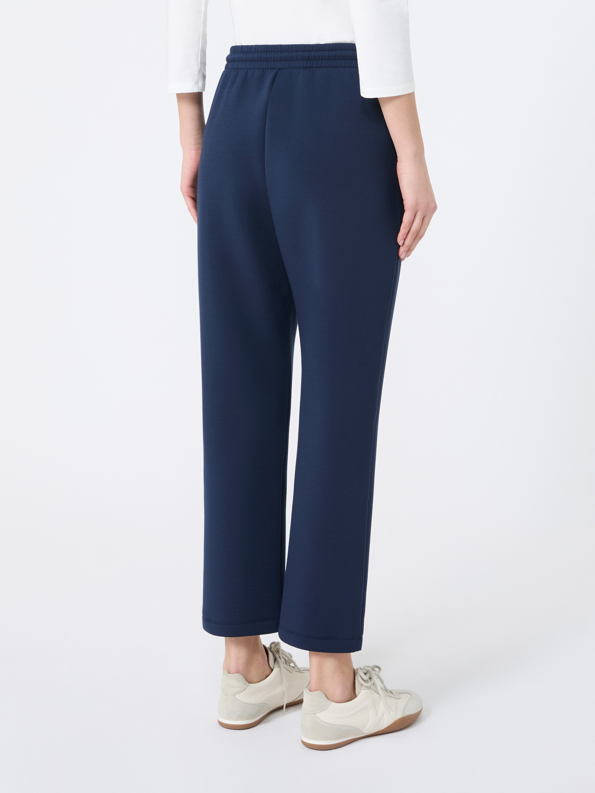 Scuba jersey trousers - NAVY - Weekend Max Mara - 3